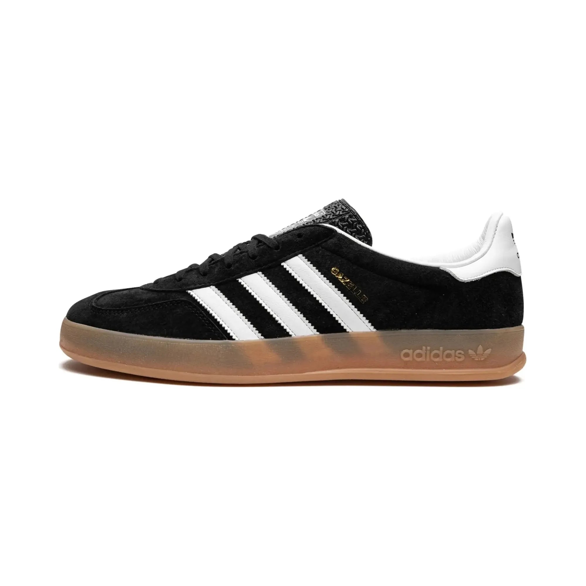 Adidas Gazelle "Black White Gum" - street-bill.dk