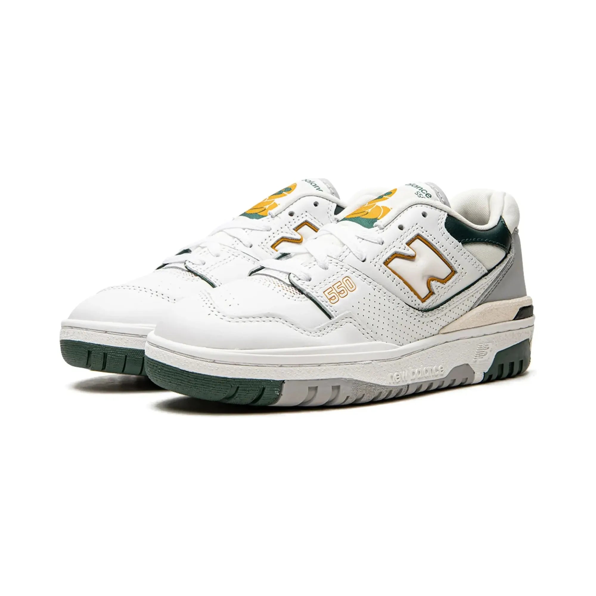 New Balance 550 "White Nightwatch Green" - street-bill.dk
