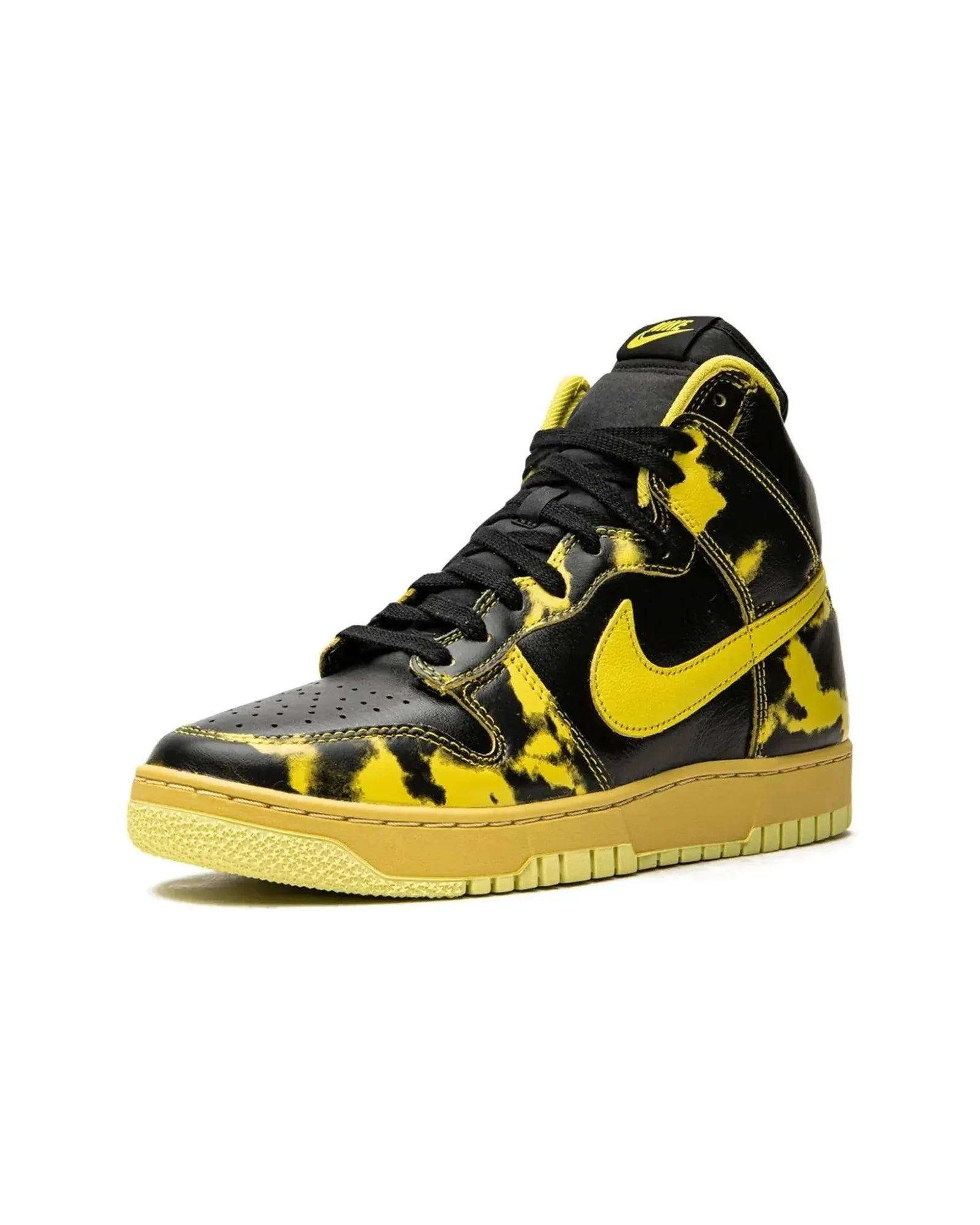 Nike Dunk High 1985 "Yellow Acid Wash" - street-bill.dk