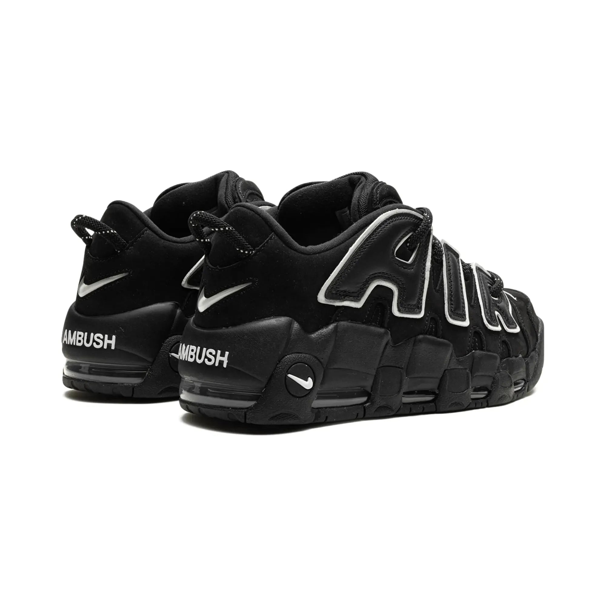 Nike Air More Uptempo Low AMBUSH Black - street-bill.dk