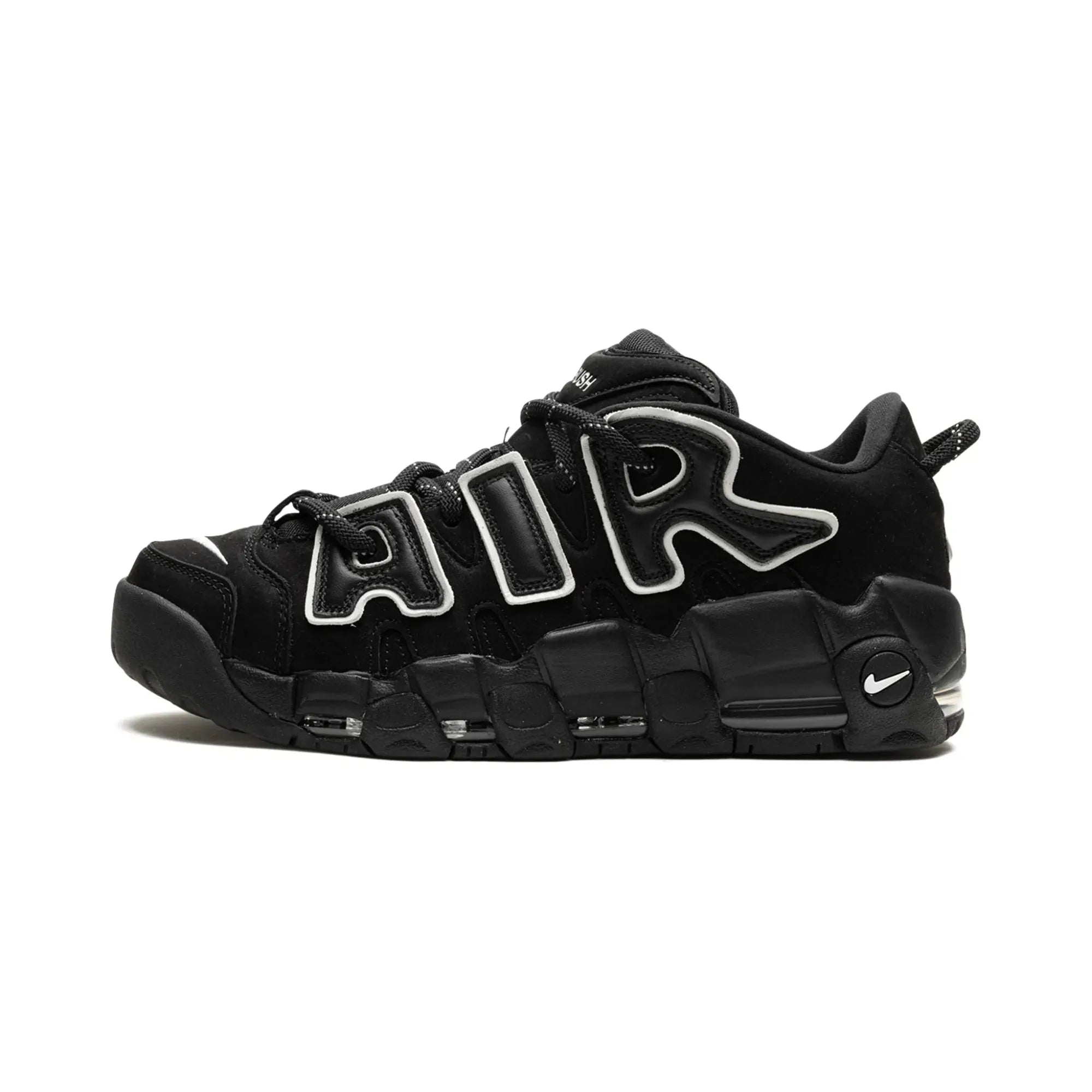 Nike Air More Uptempo Low AMBUSH Black - street-bill.dk