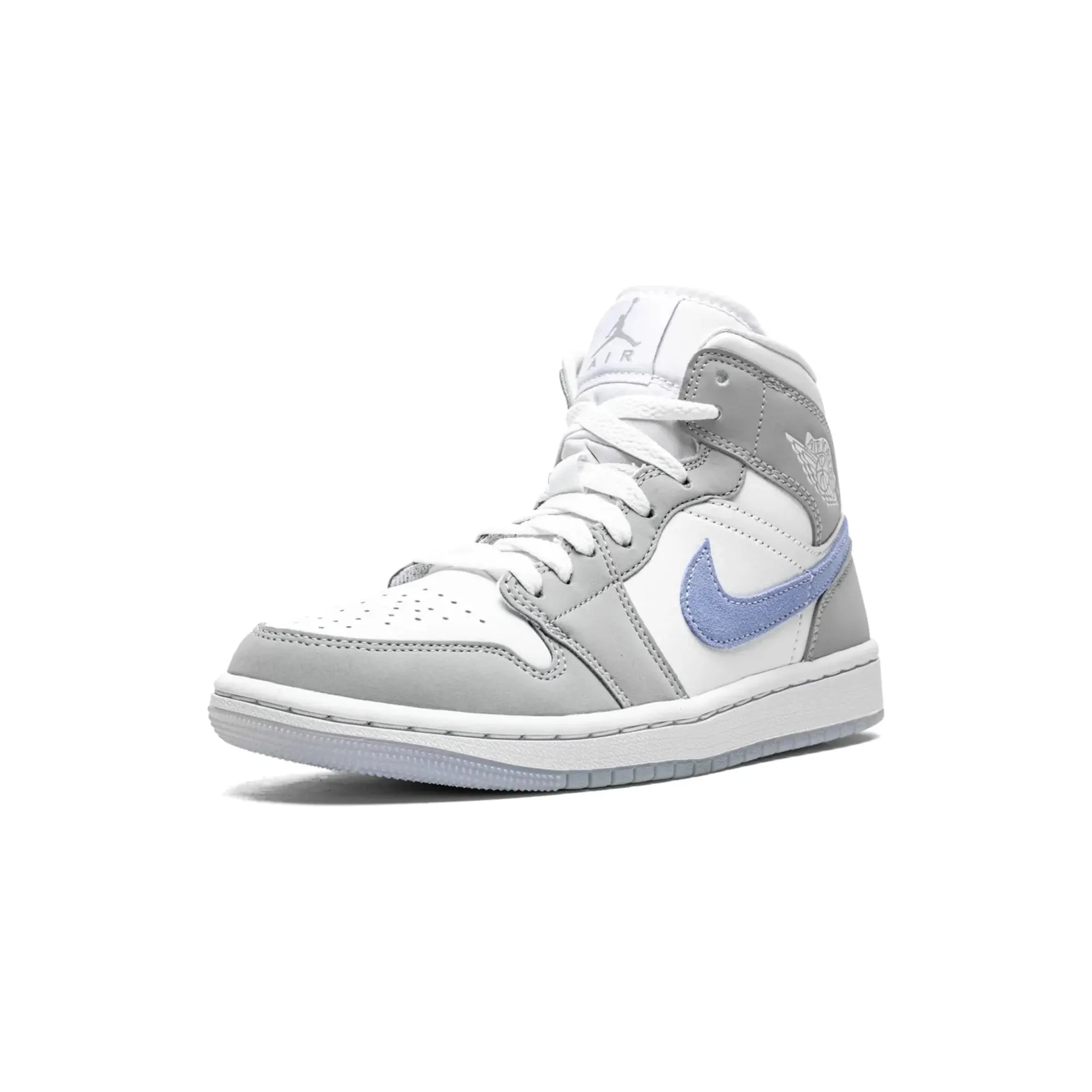 Nike Air Jordan 1 Mid "Wolf Grey" - street-bill.dk