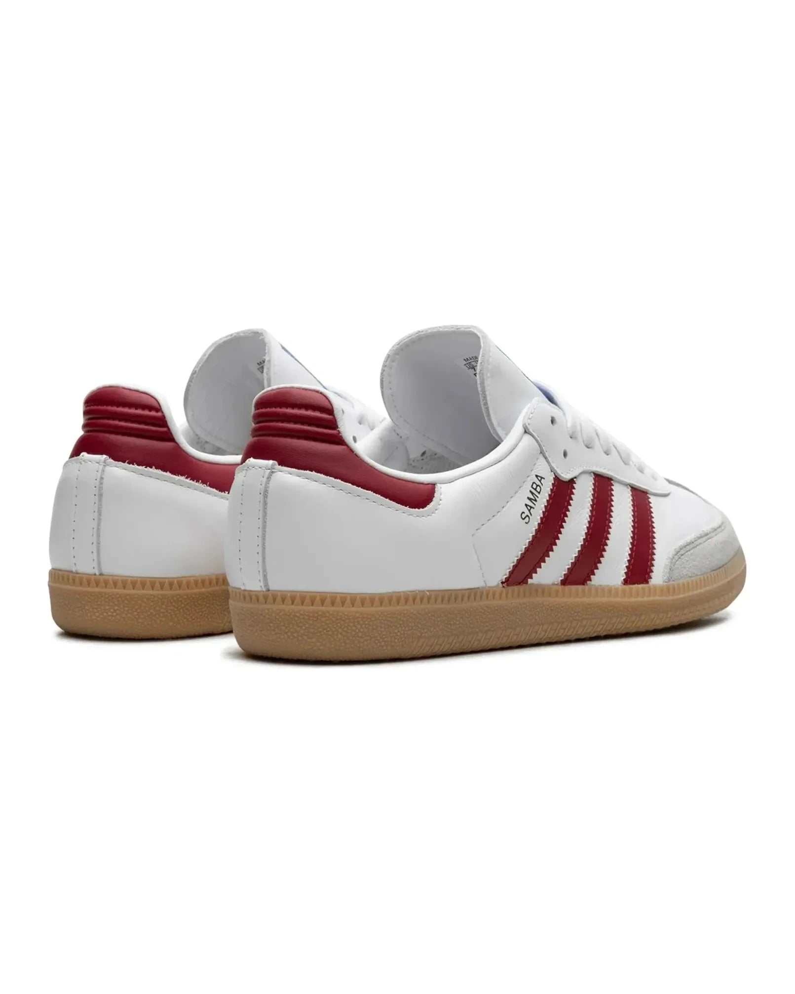 adidas Samba OG White Burgundy Gum