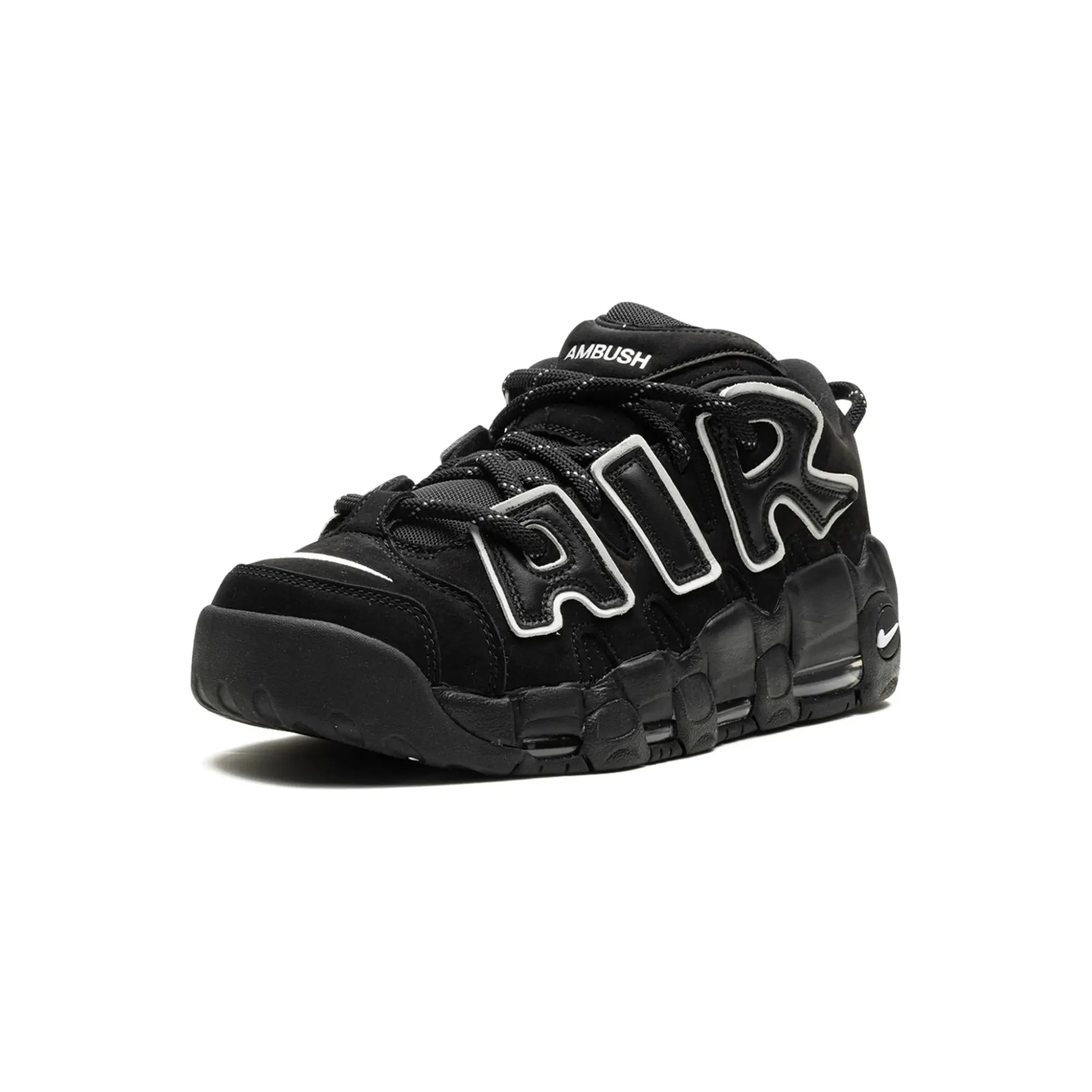 Nike Air More Uptempo Low AMBUSH Black - street-bill.dk