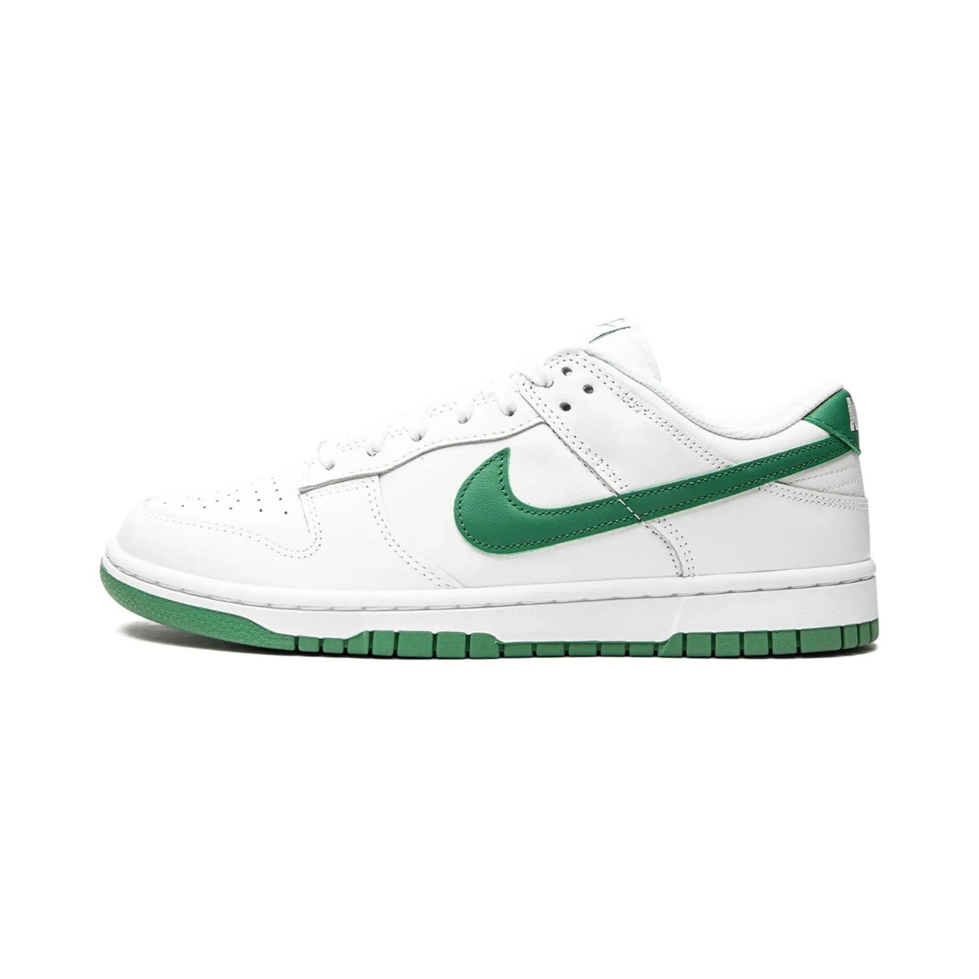 Nike Dunk Low "White Green Noise" - street-bill.dk