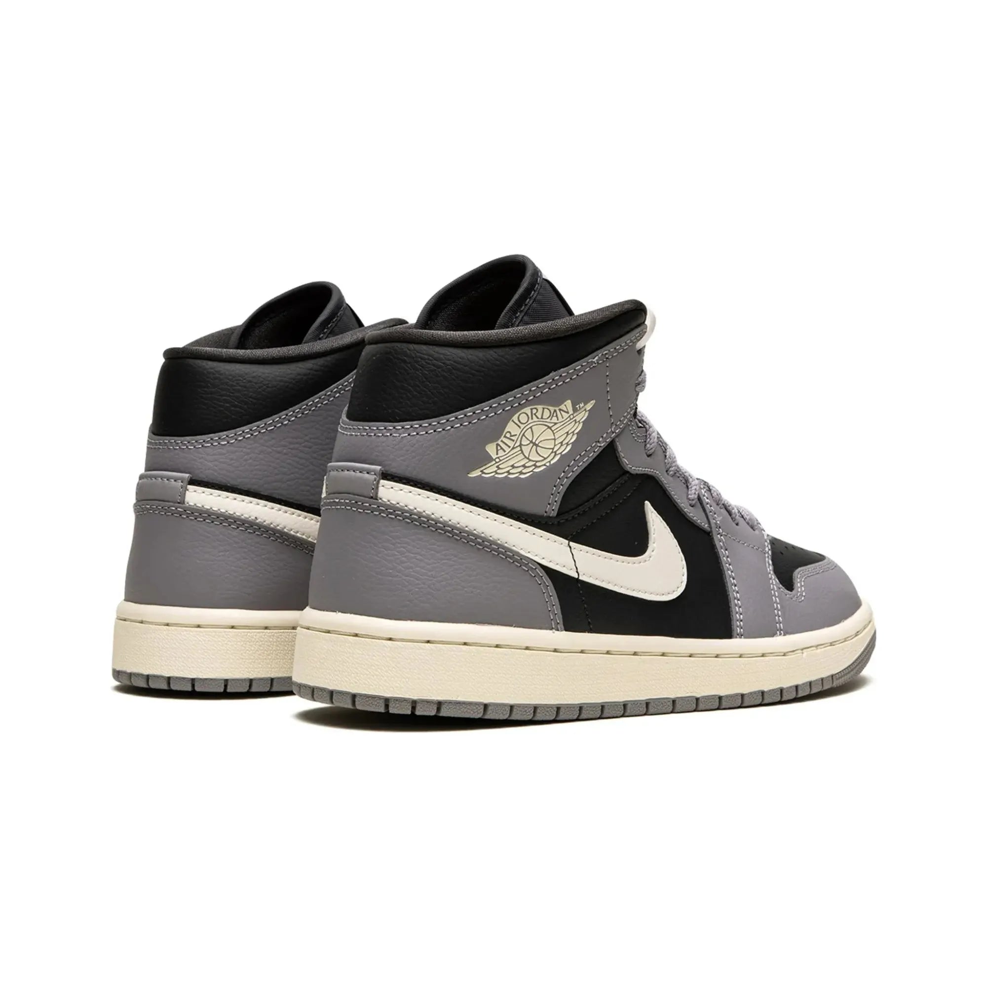 Nike Air Jordan 1 Mid "Cement Grey" - street-bill.dk