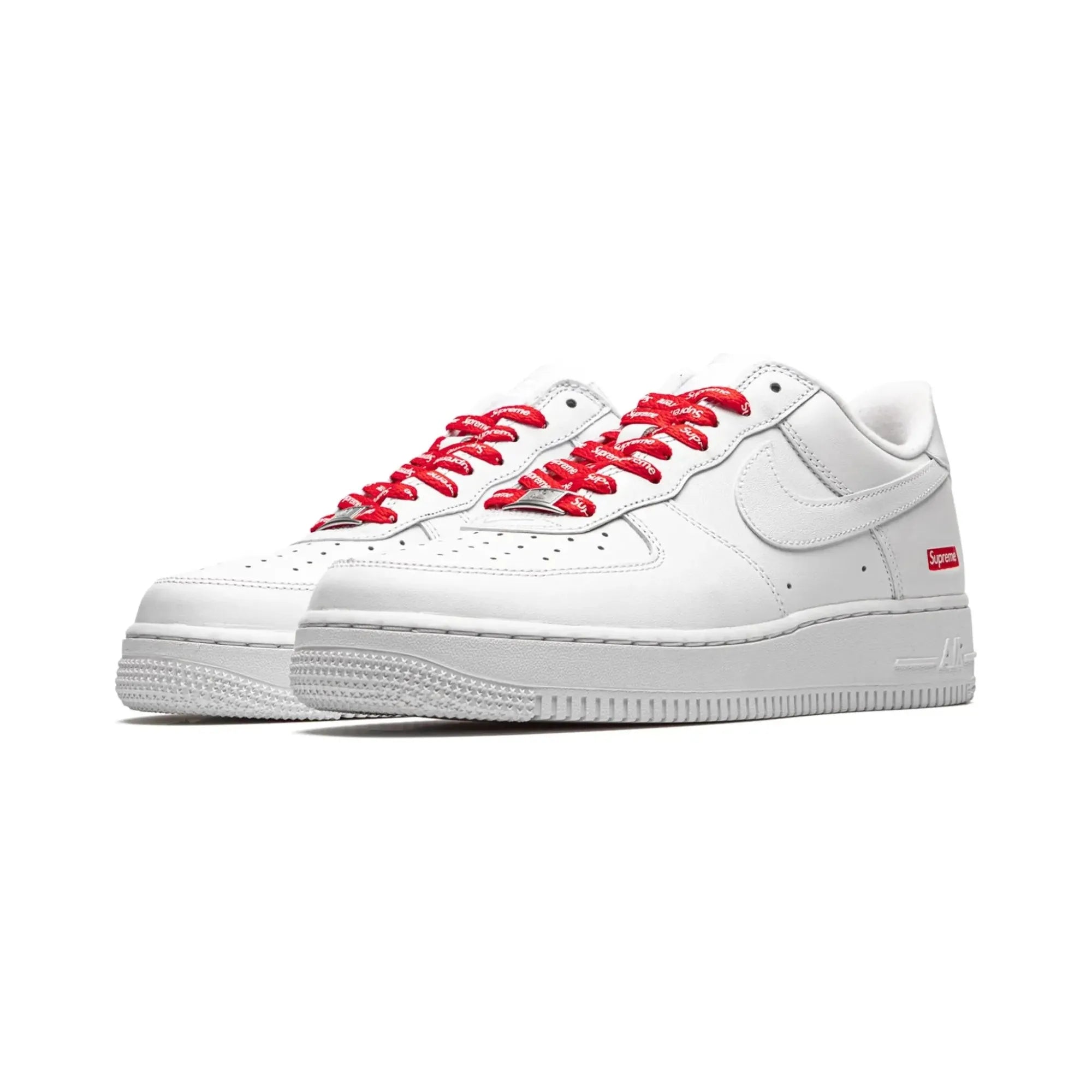 Nike Air Force 1 X Supreme "White" - street-bill.dk