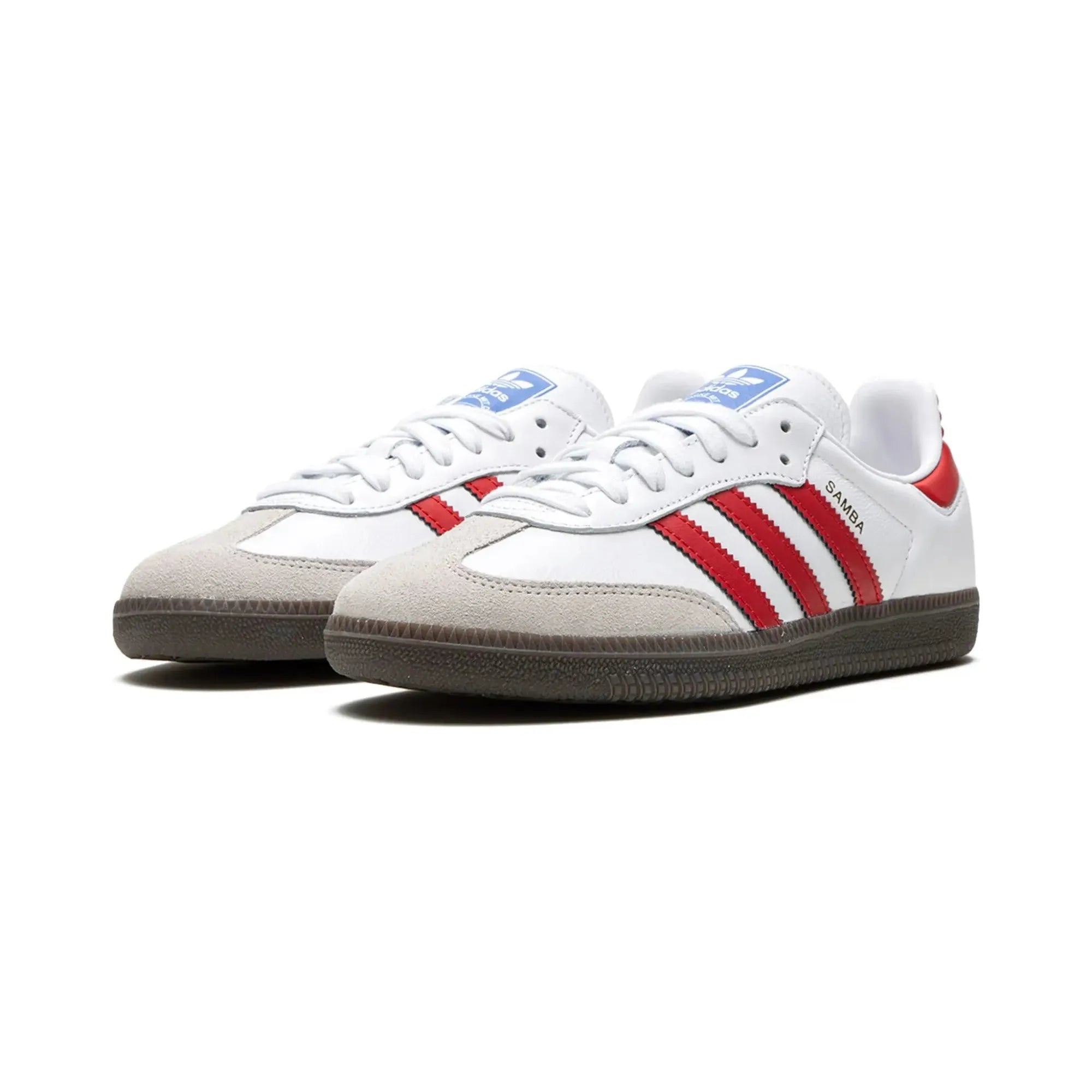 Adidas Samba "White Better Scarlet" - street-bill.dk