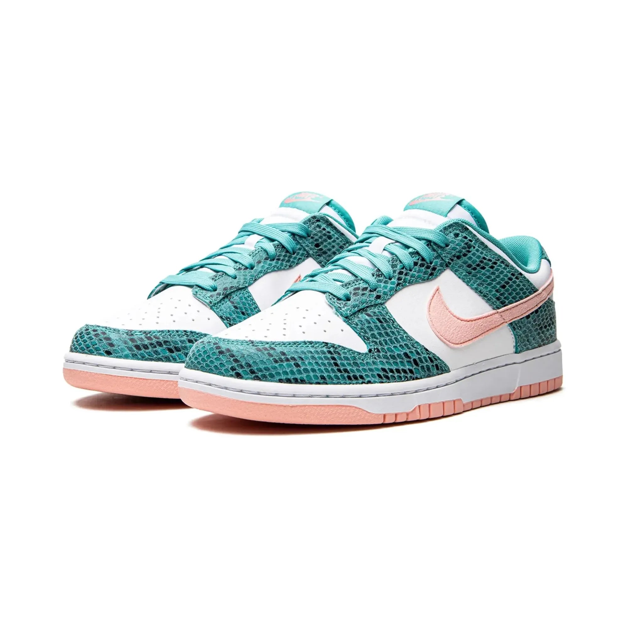 Nike Dunk Low "Snakeskin Washed Teal" - street-bill.dk
