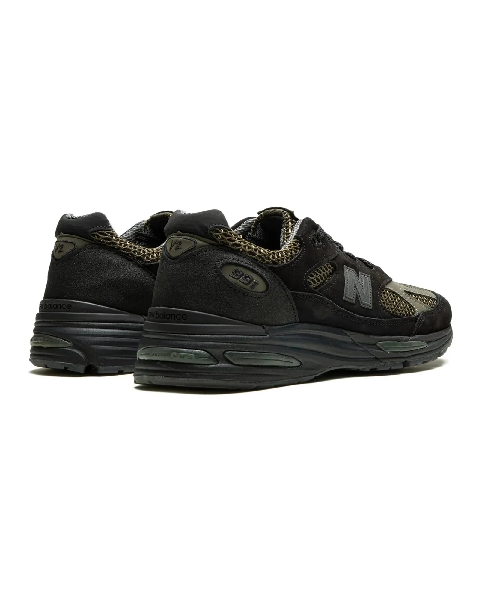 New Balance 991v2 MiUK Stone Island "Black" - street-bill.dk