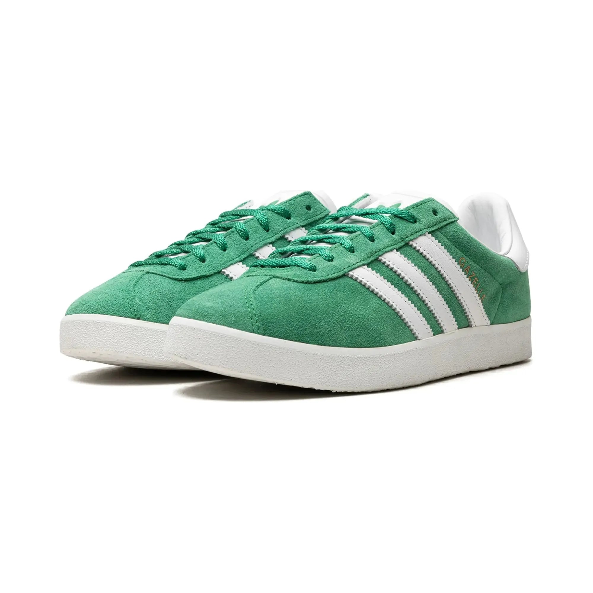 adidas Gazelle 85 Green White Gold Metallic