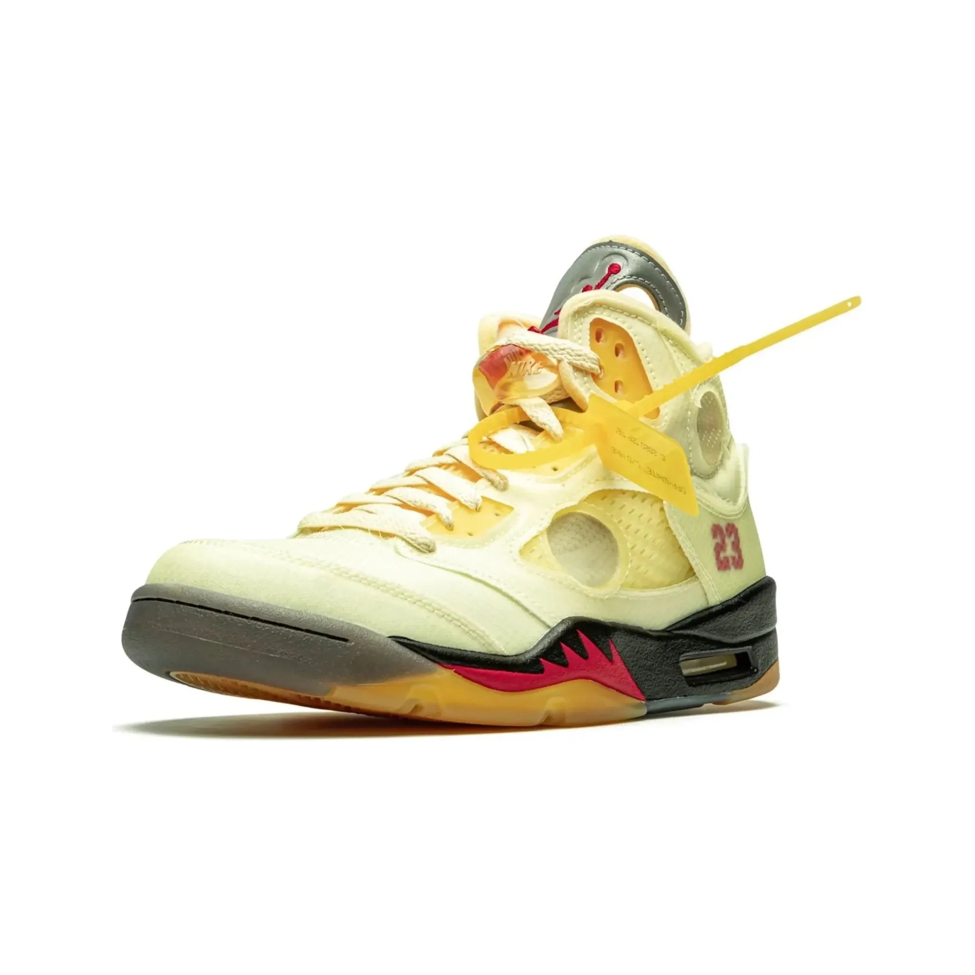 Nike Air Jordan 5 Retro X Off-White "Sail" - street-bill.dk