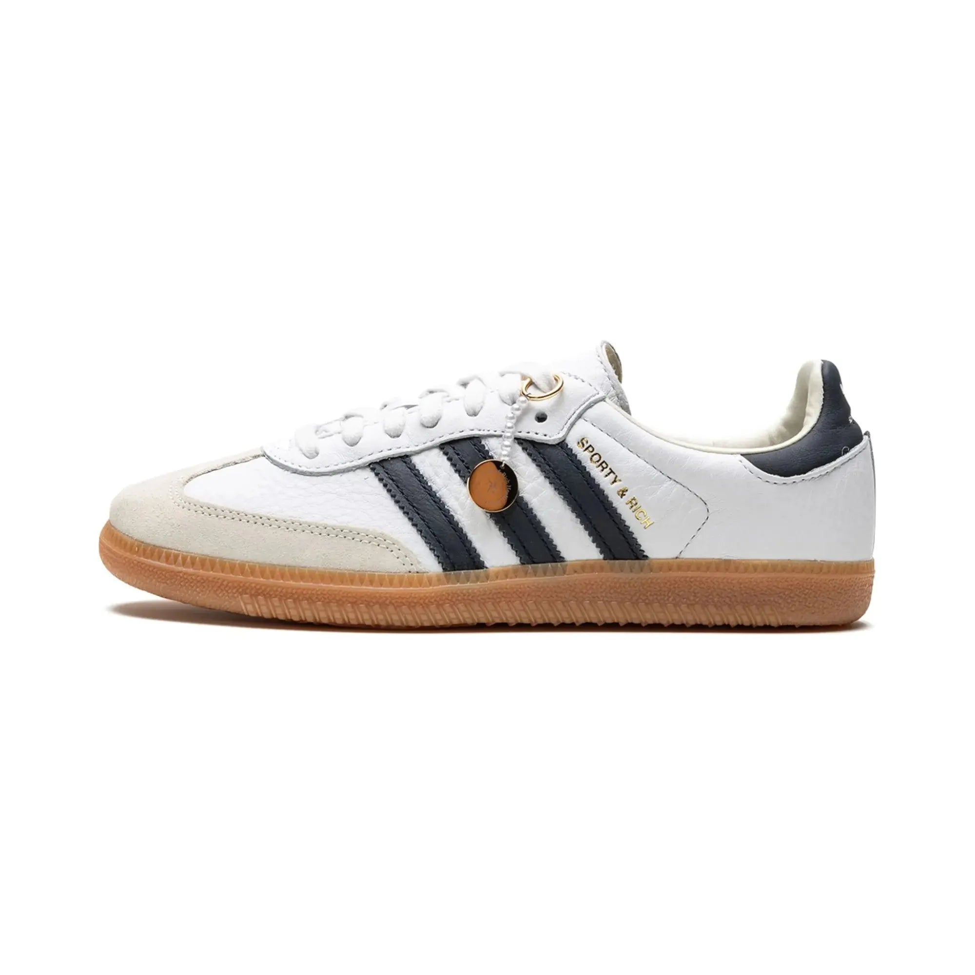 Adidas Samba OG Sporty & Rich "White Black" - street-bill.dk