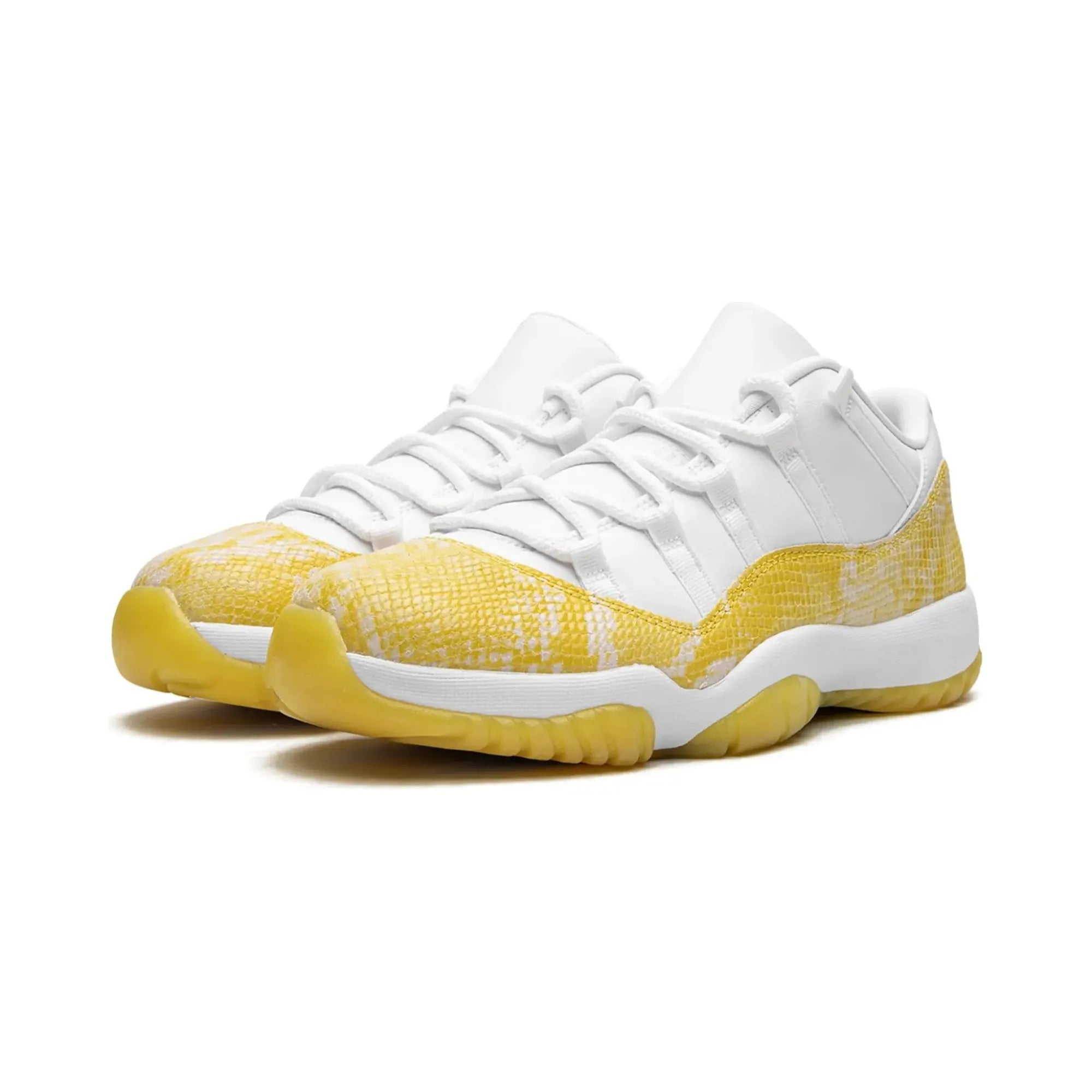 Nike Air Jordan 11 Retro Low "Yellow Snakeskin" - street-bill.dk