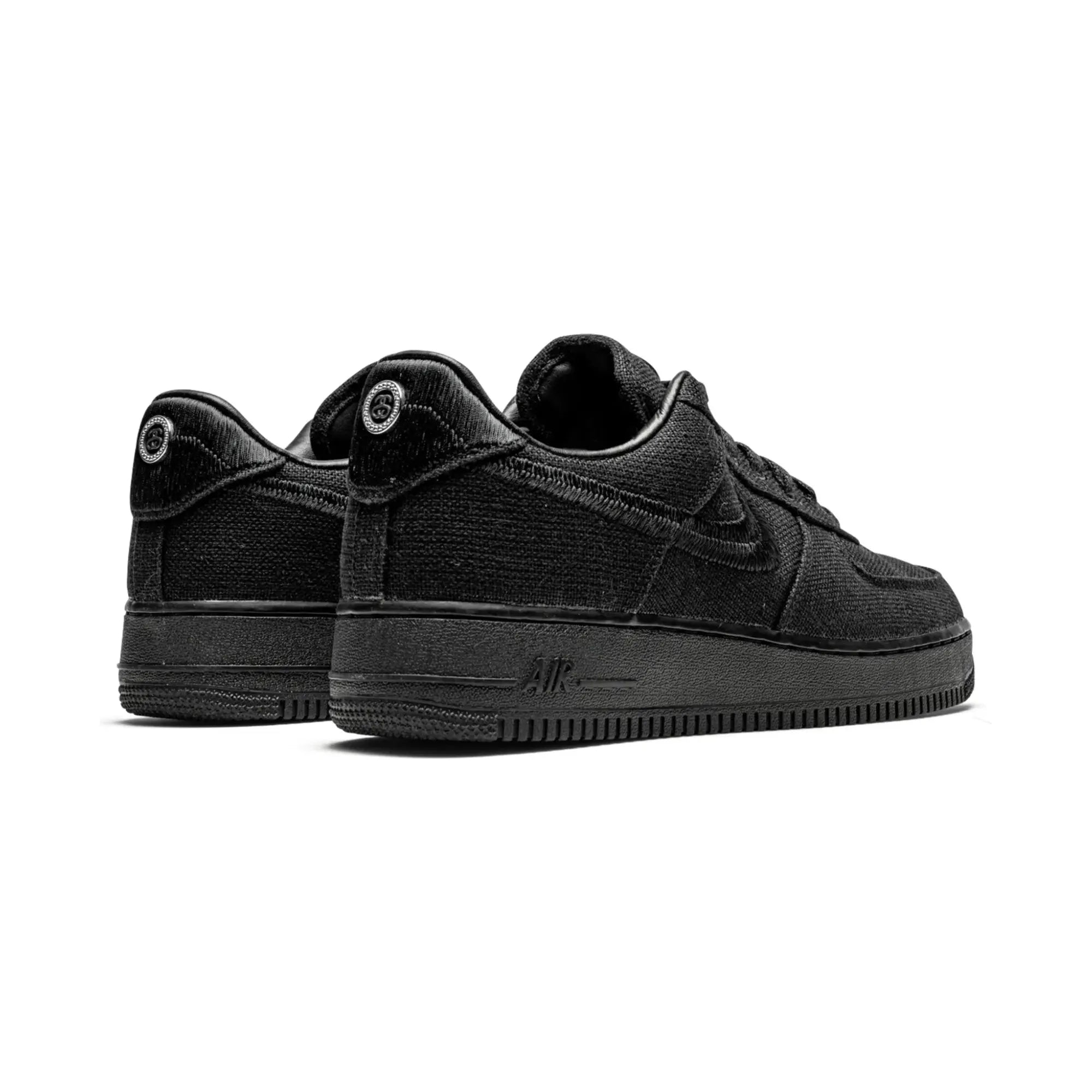 Nike Air Force 1 Stussy "Black" - street-bill.dk