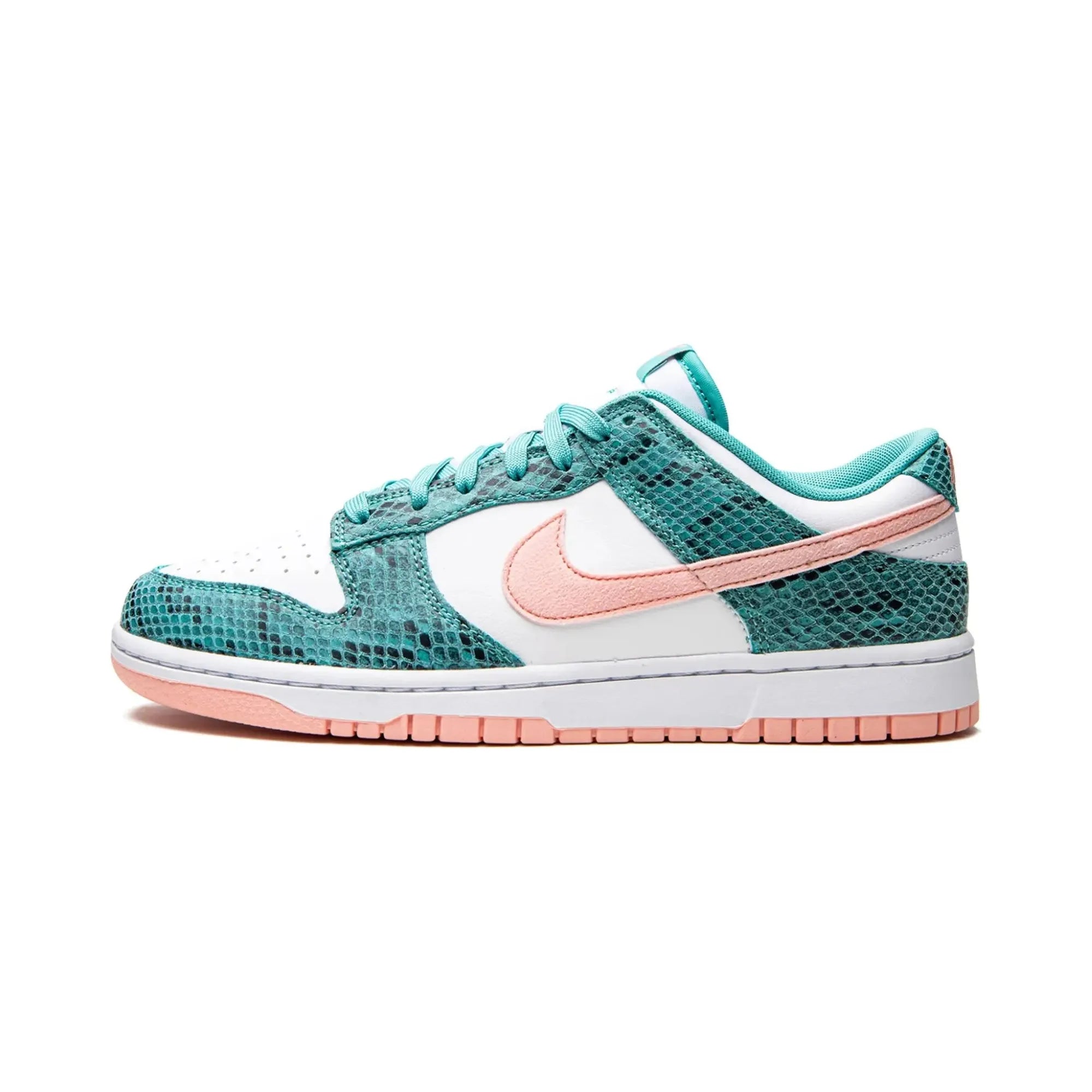 Nike Dunk Low "Snakeskin Washed Teal" - street-bill.dk