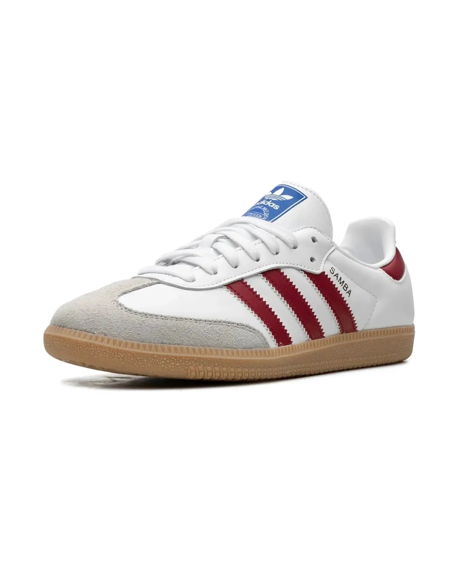 adidas Samba OG White Burgundy Gum