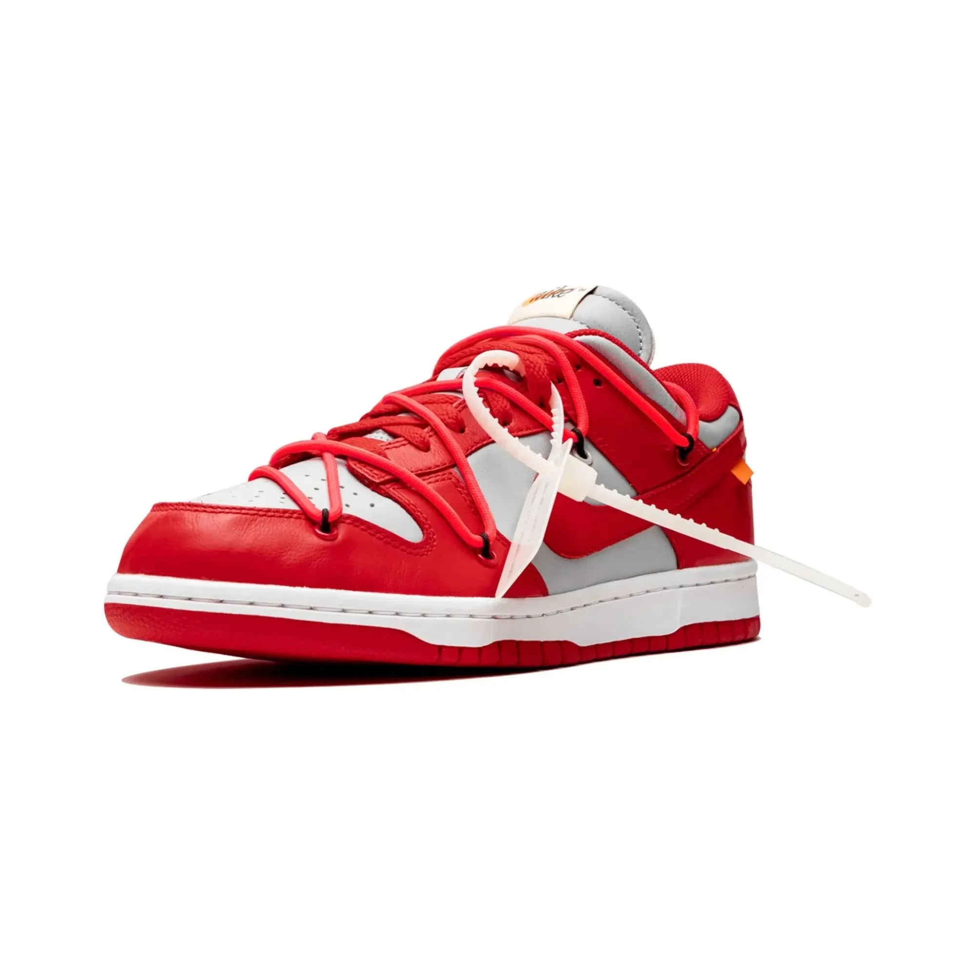 Nike Dunk Low X Off-White "University Red" - street-bill.dk