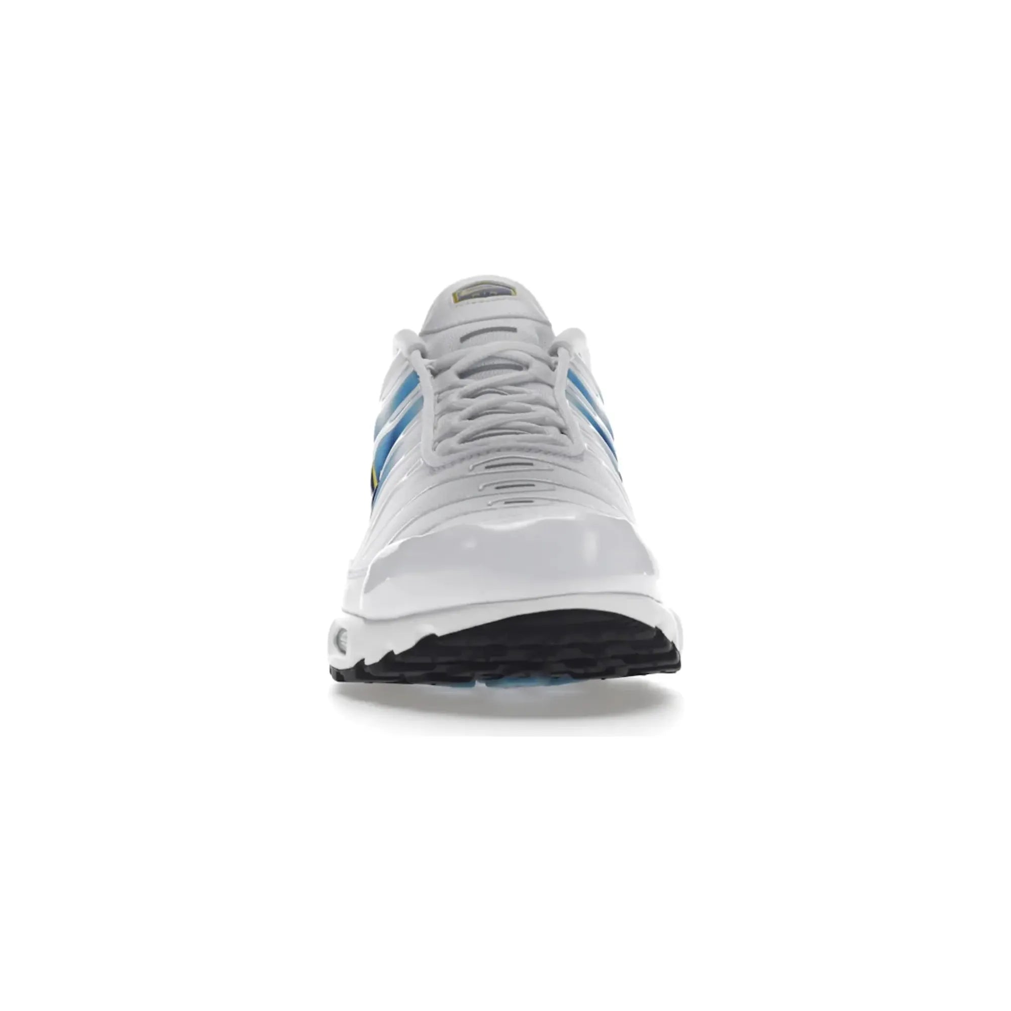 Nike Air Max Plus Spray Paint Swoosh White Blue