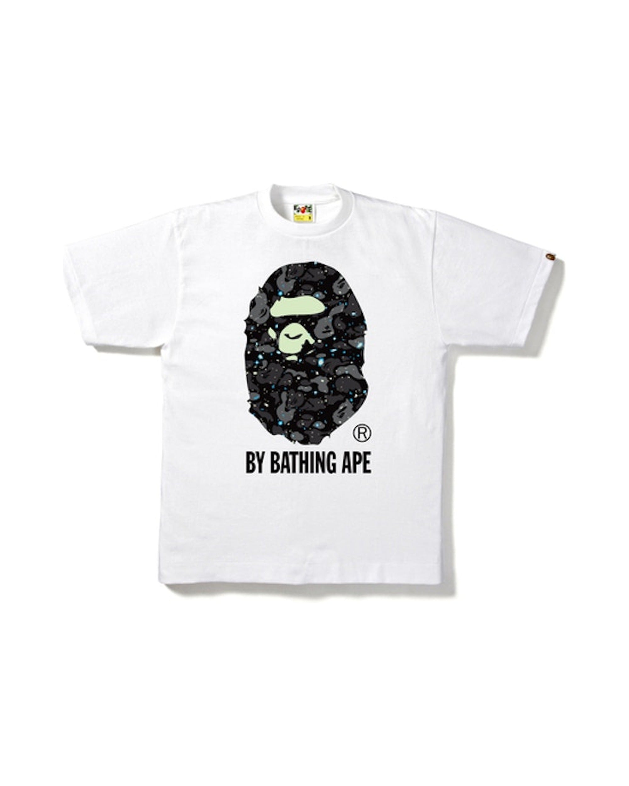 BAPE Space Camo By Bathing Ape Tee White