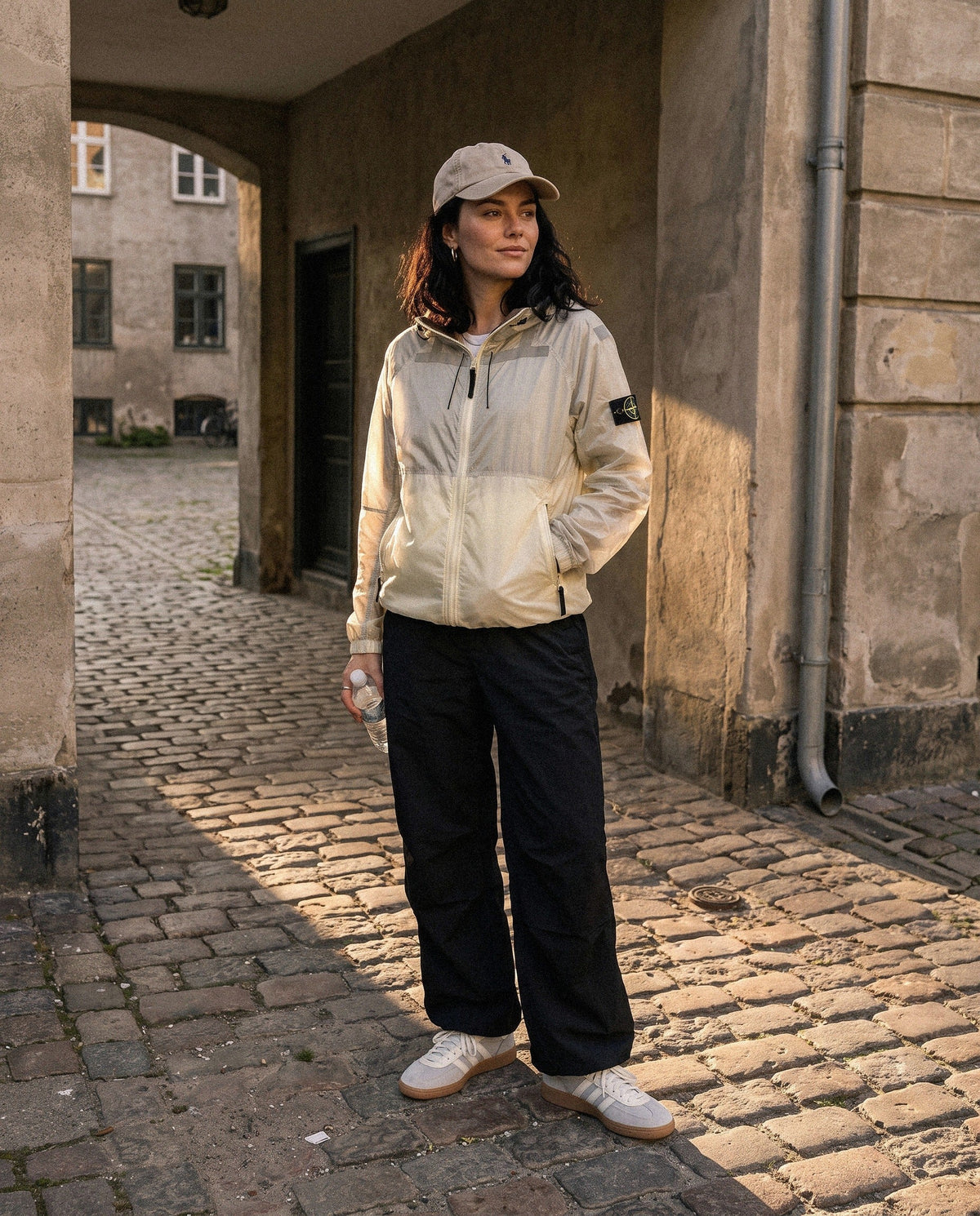 adidas Handball Spezial Wonder Silver Gum (Women's) - on foot