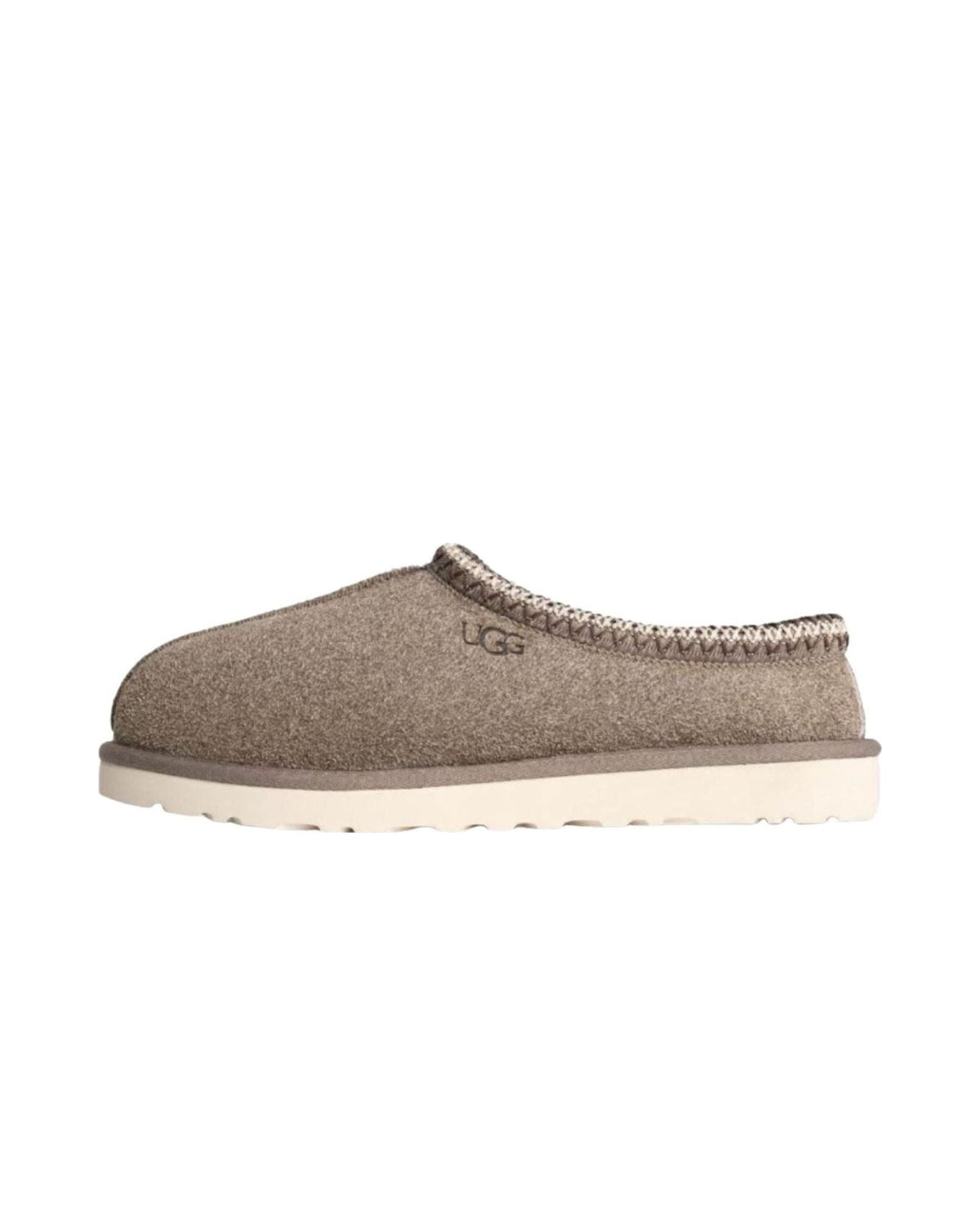 UGG Tasman Shaggy Suede Slipper Smoke Plume