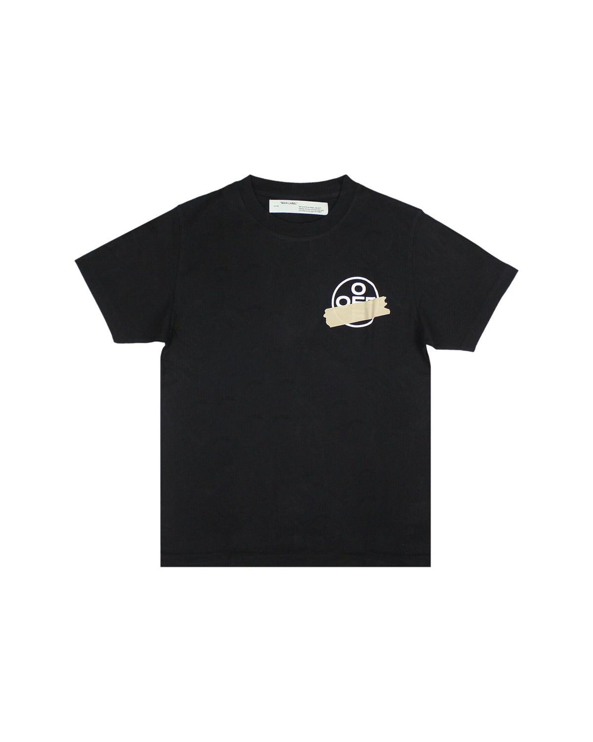 OFF-WHITE Tape Arrows T-Shirt Black/Beige