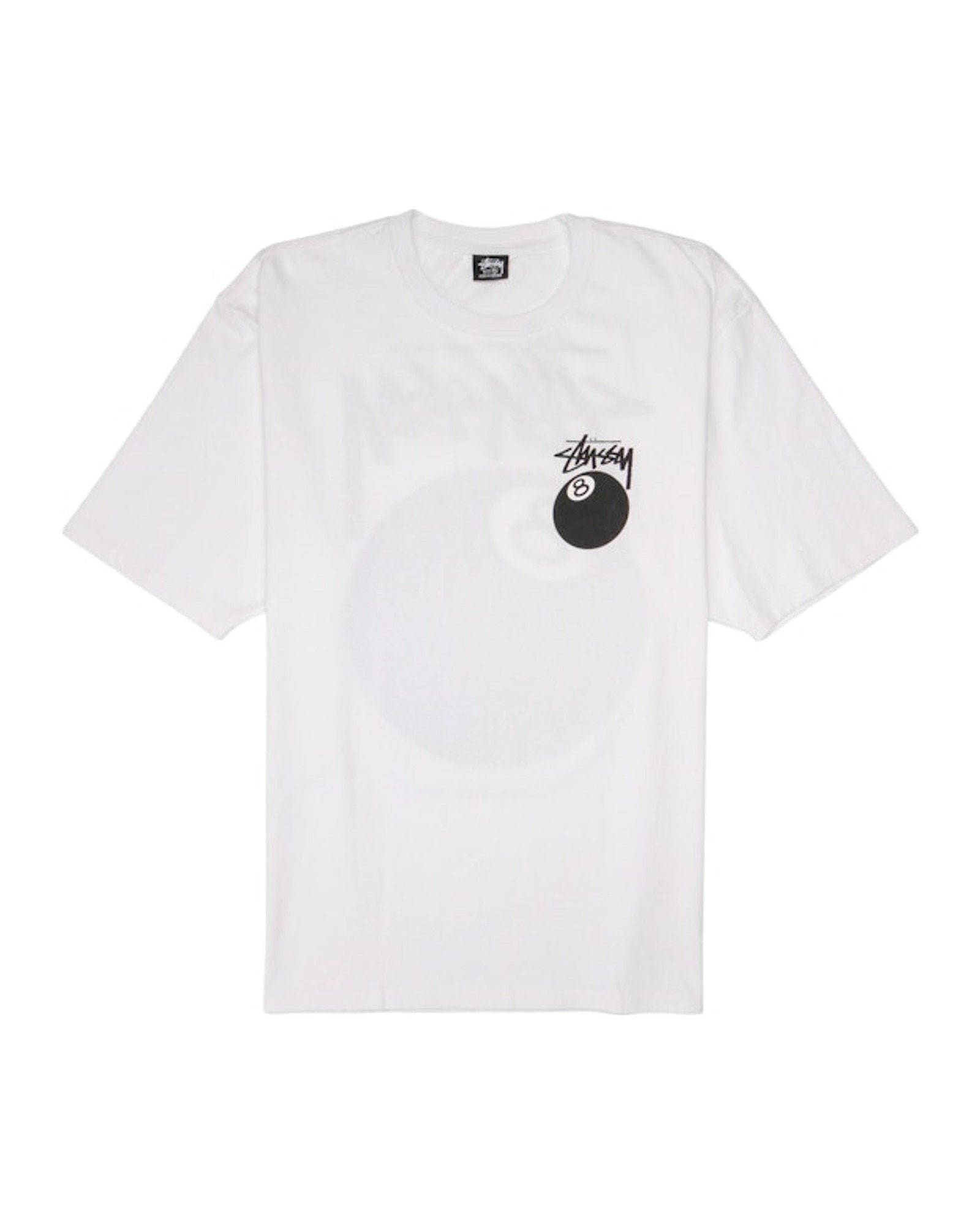 Stussy 8 Ball Tee White