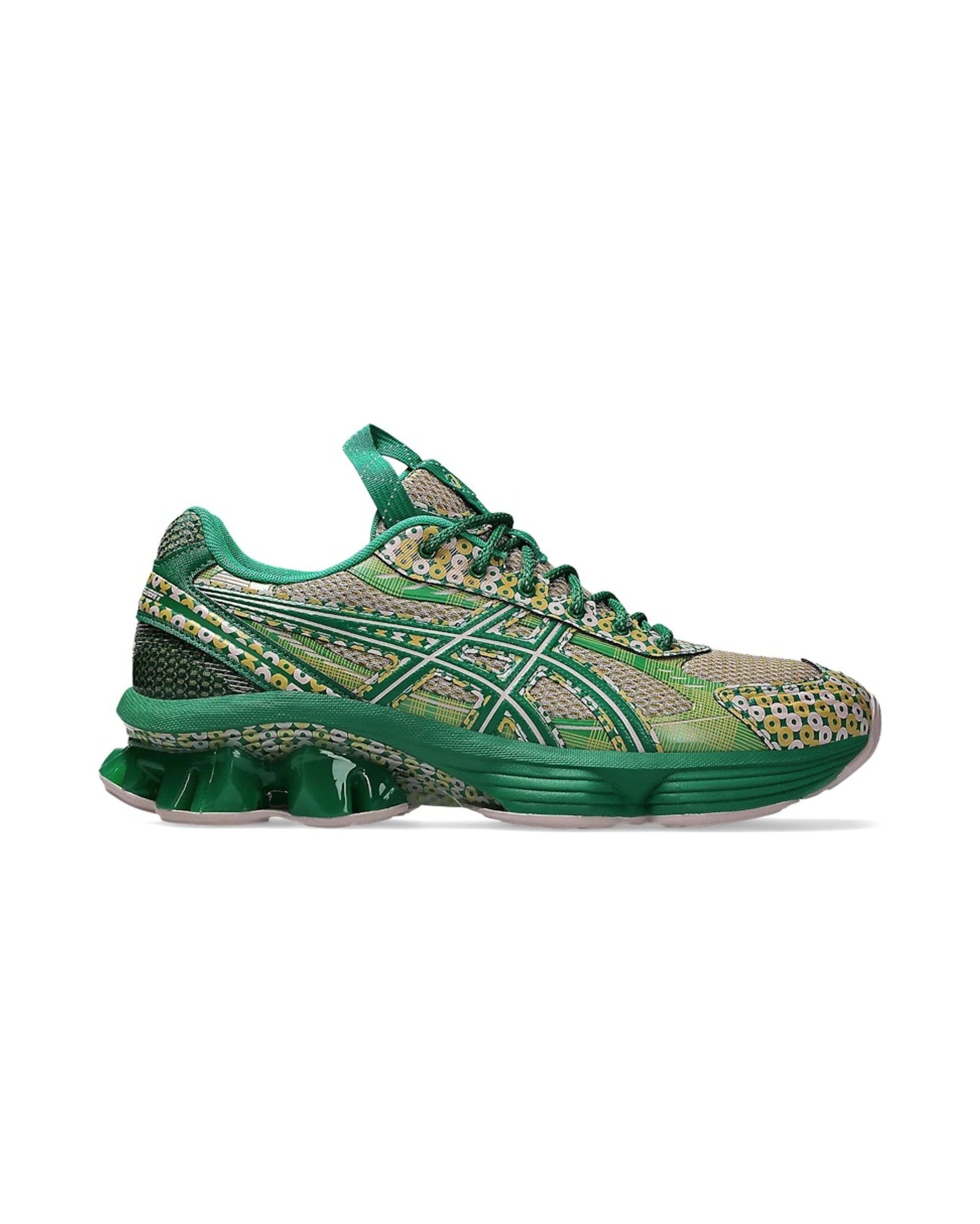 ASICS US7-S Gel-Kinetic Fluent Kiko Kostadinov Watershed Rose Kale