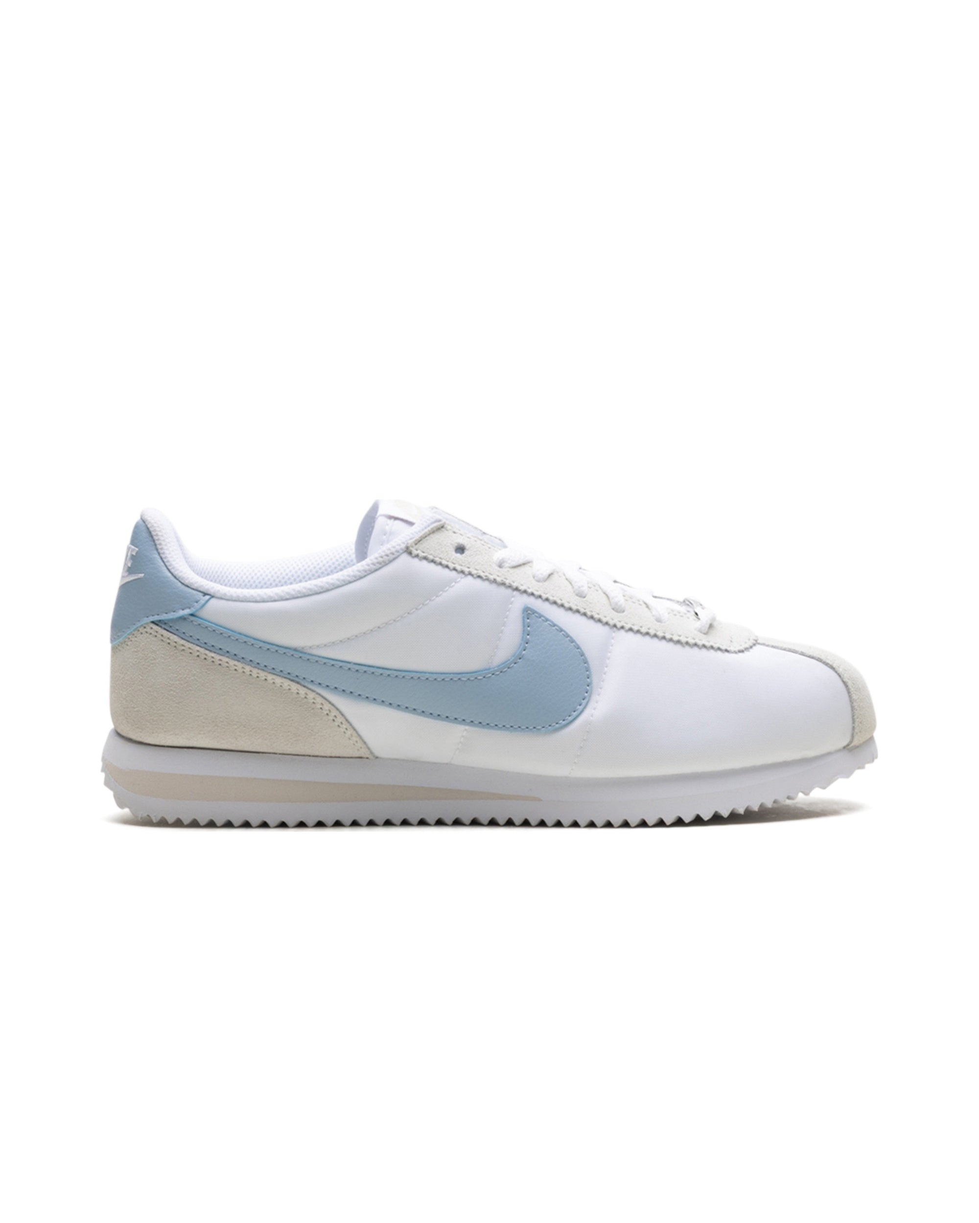 Nike Cortez Textile White Light Orewood Brown Summit White Light Armory Blue (Women's)