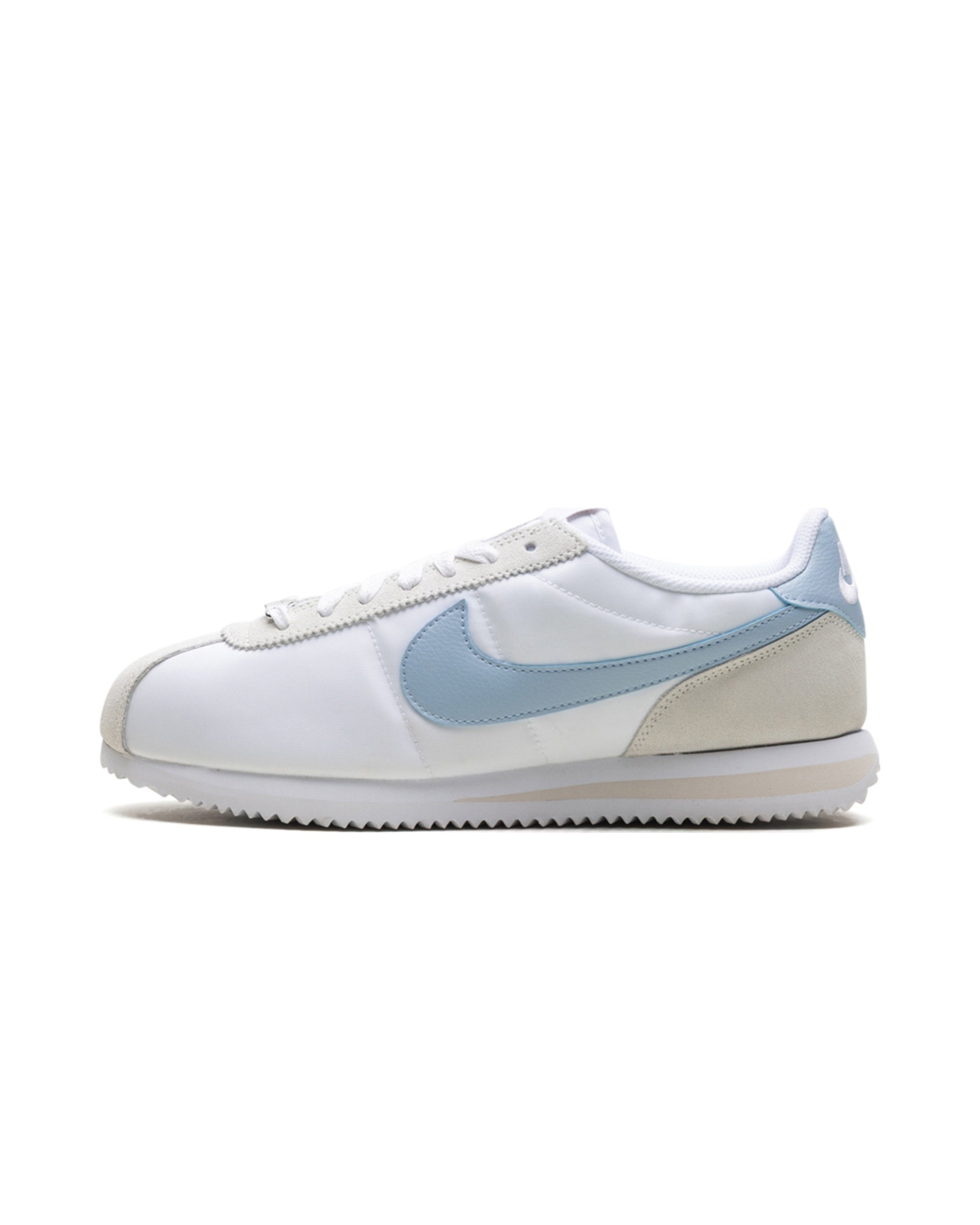 Nike Cortez Textile White Light Orewood Brown Summit White Light Armory Blue (Women's)