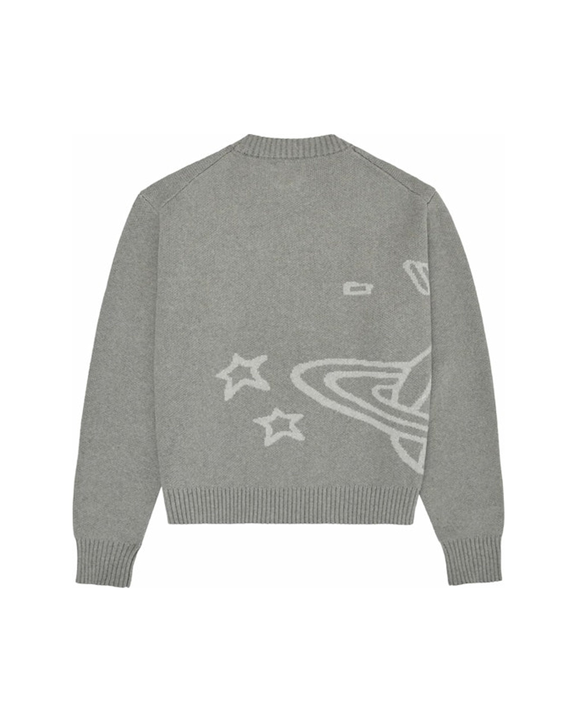 Broken Planet Knit Sweater Heather Grey