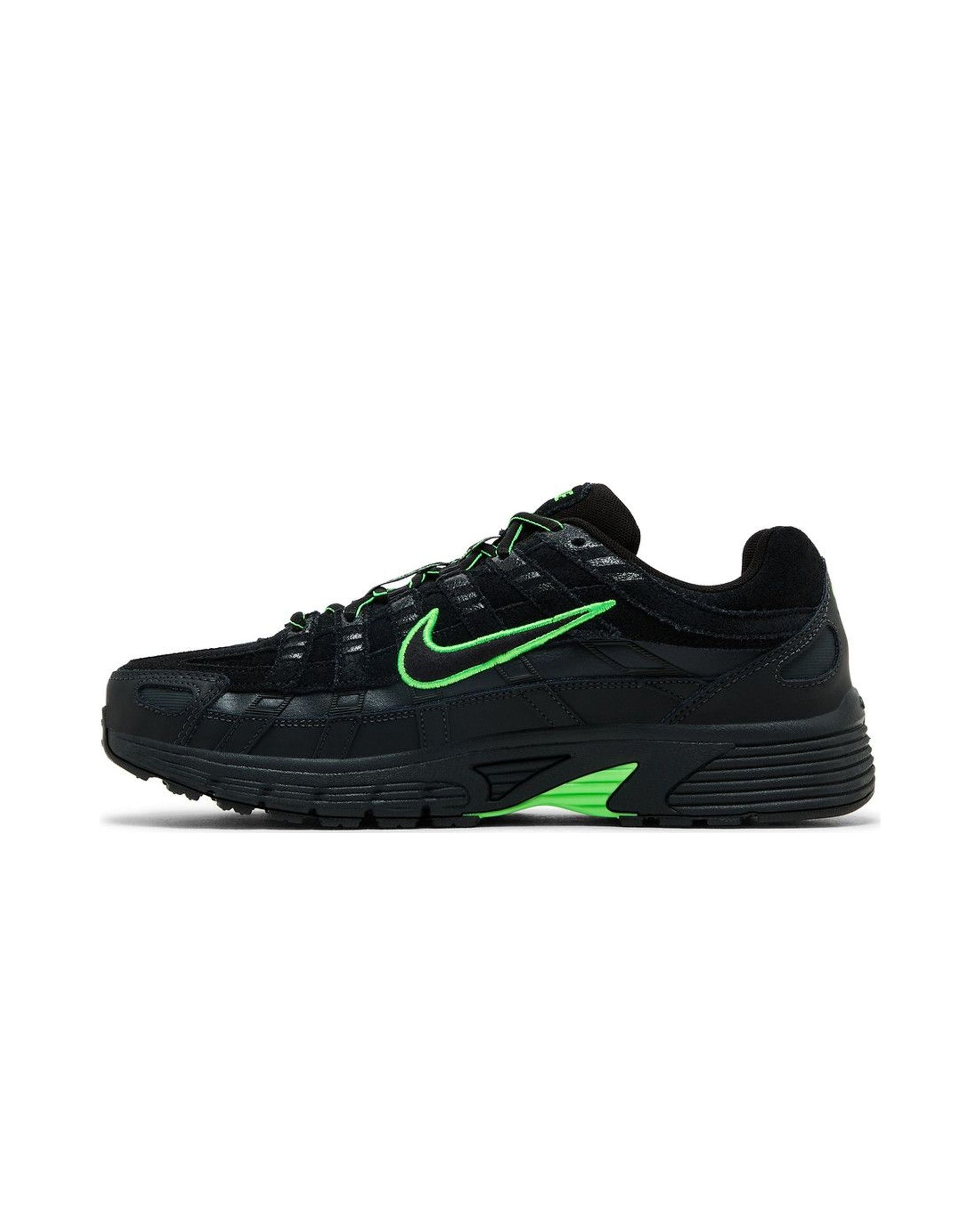 Nike P-6000 PRM Black Green Strike