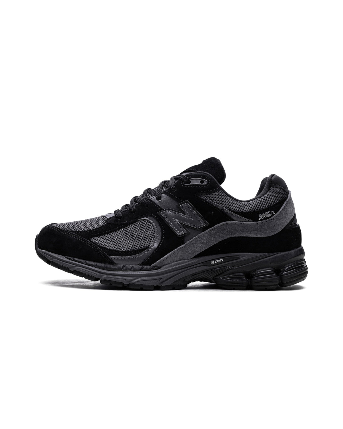 New Balance 2002R Black Dark Grey