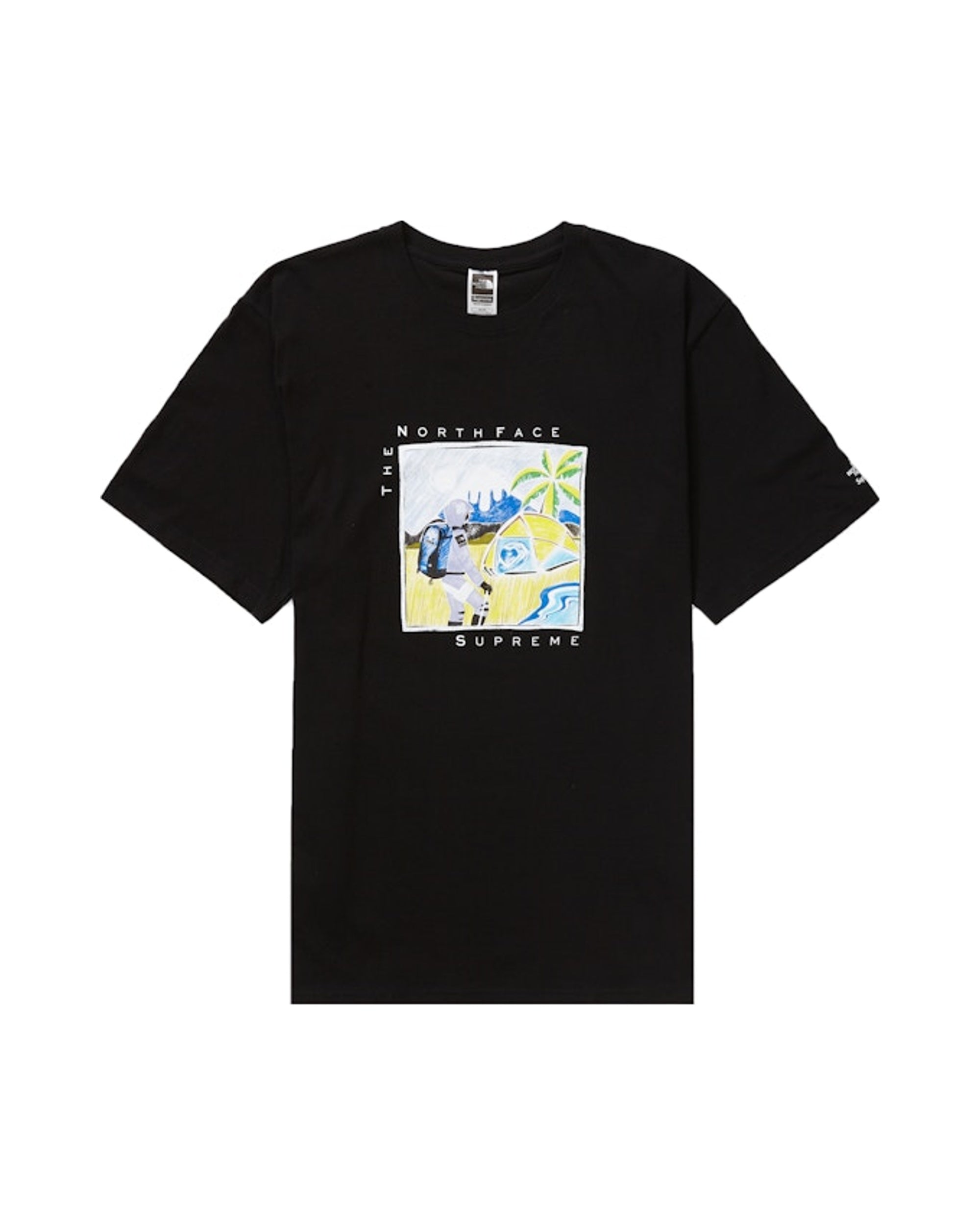 Supreme The North Face Sketch S/S Top Black