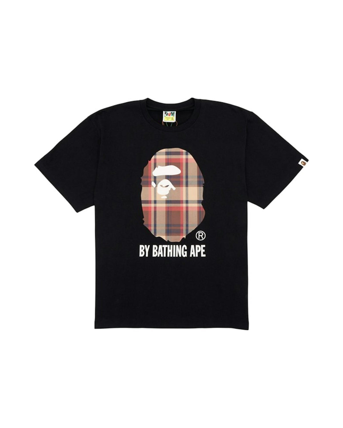 BAPE Check By Bathing Ape Tee Black/Red