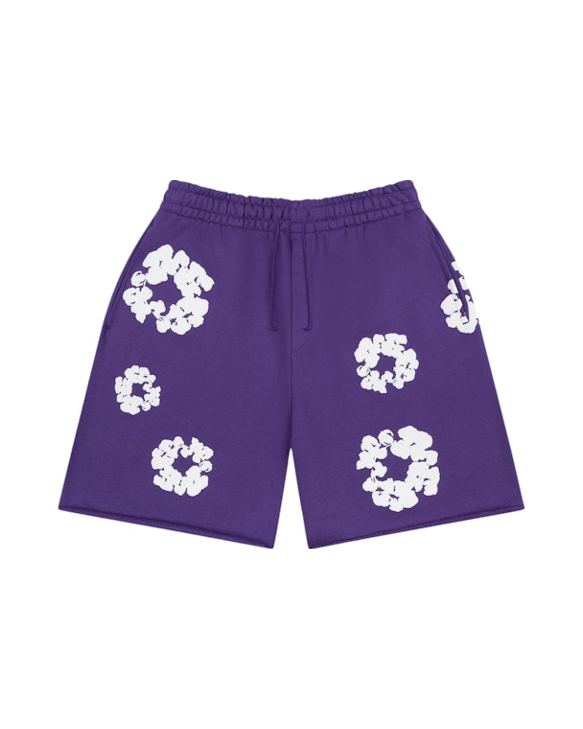 Denim Tears Cotton Wreath Sweatshorts Purple