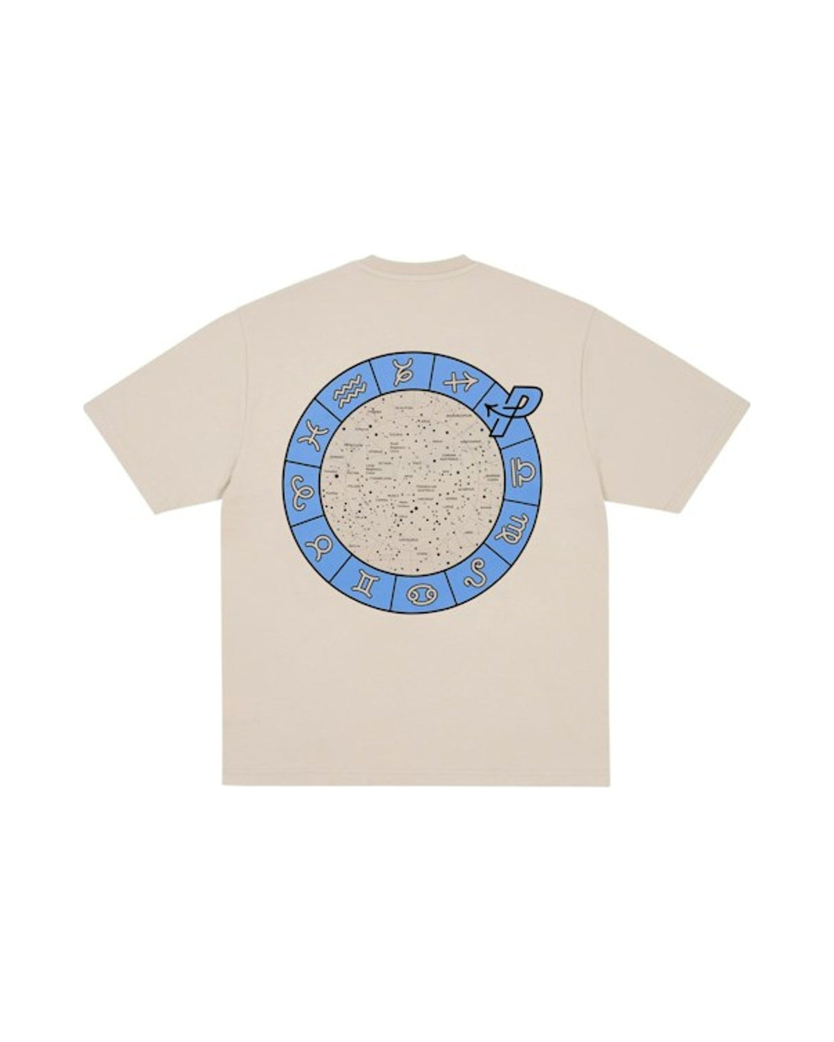 Palace Navigation T-Shirt Stoney Grey
