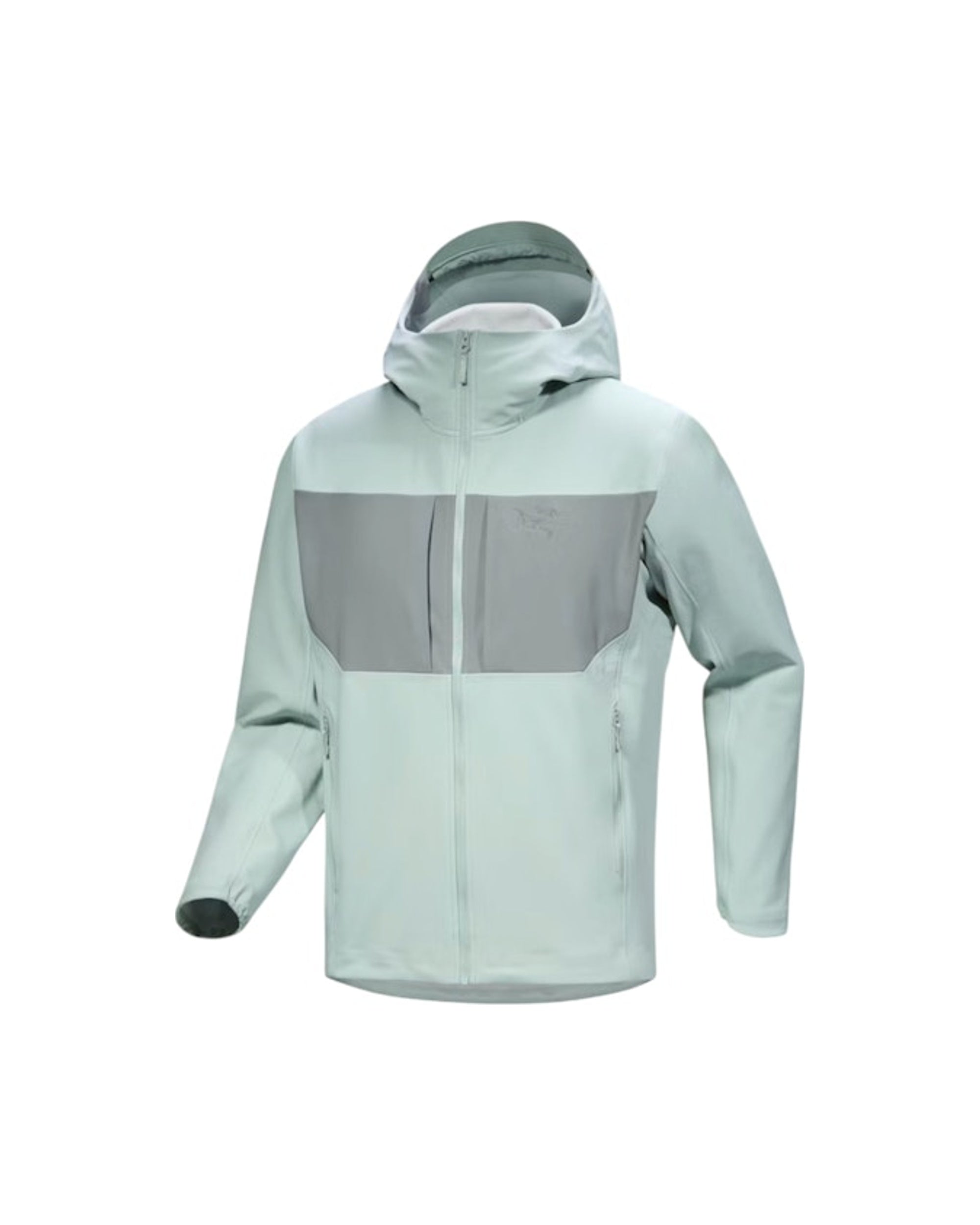 Arc'teryx Gamma MX Hoodie Shell Jacket Stone Green/Dark Stone Grey