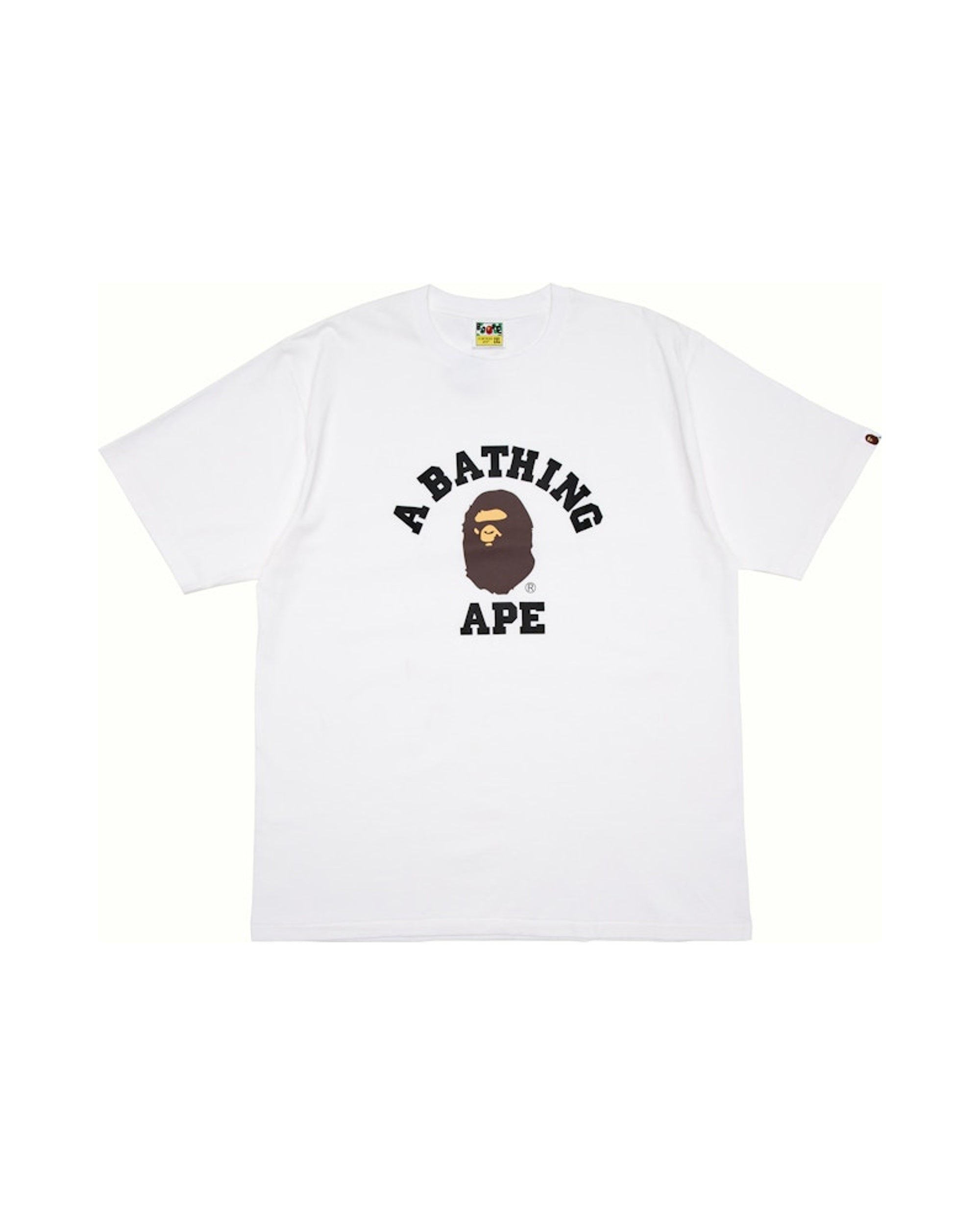 BAPE College Tee White