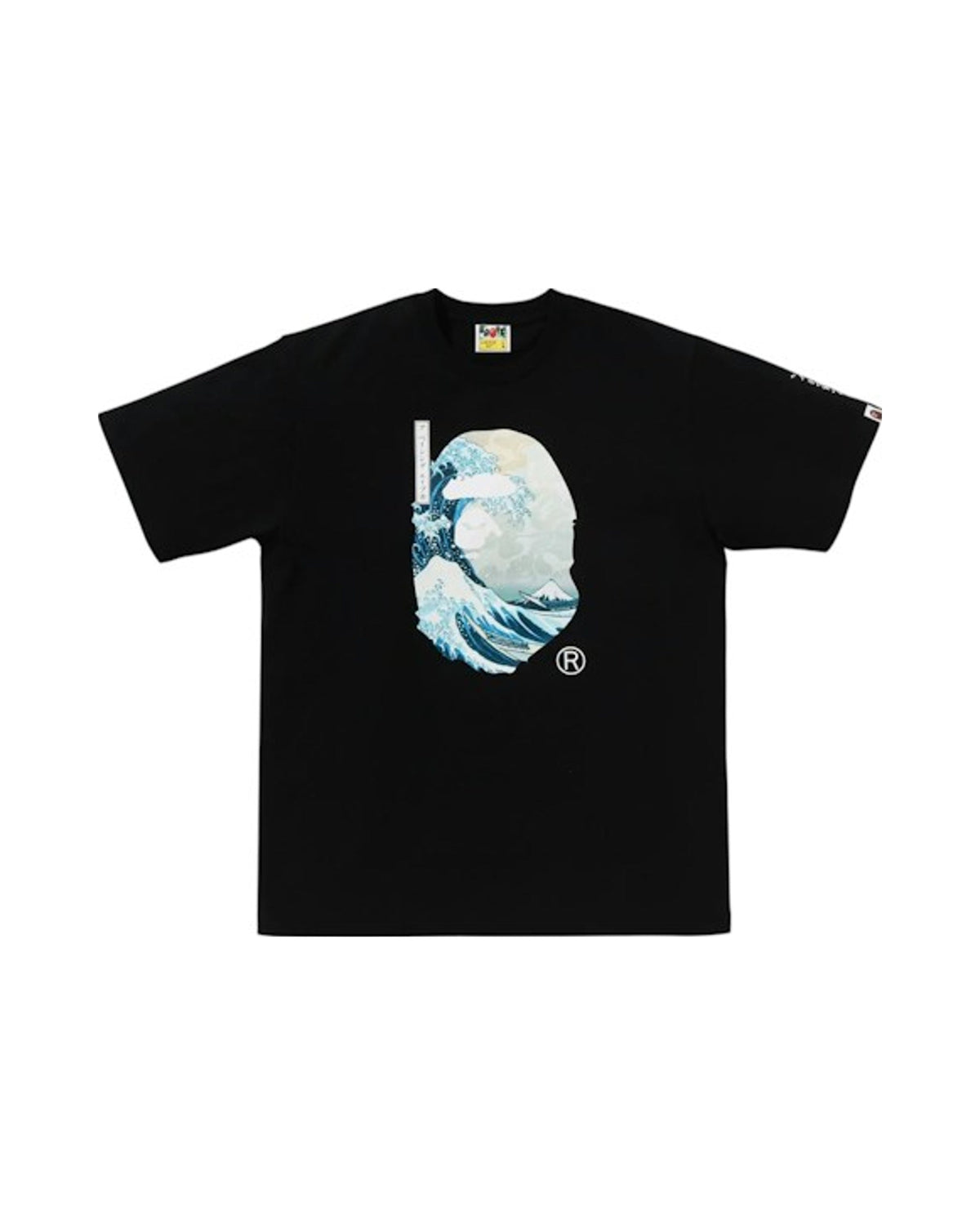 BAPE x Ukiyo-E Ape Head I Tee Black