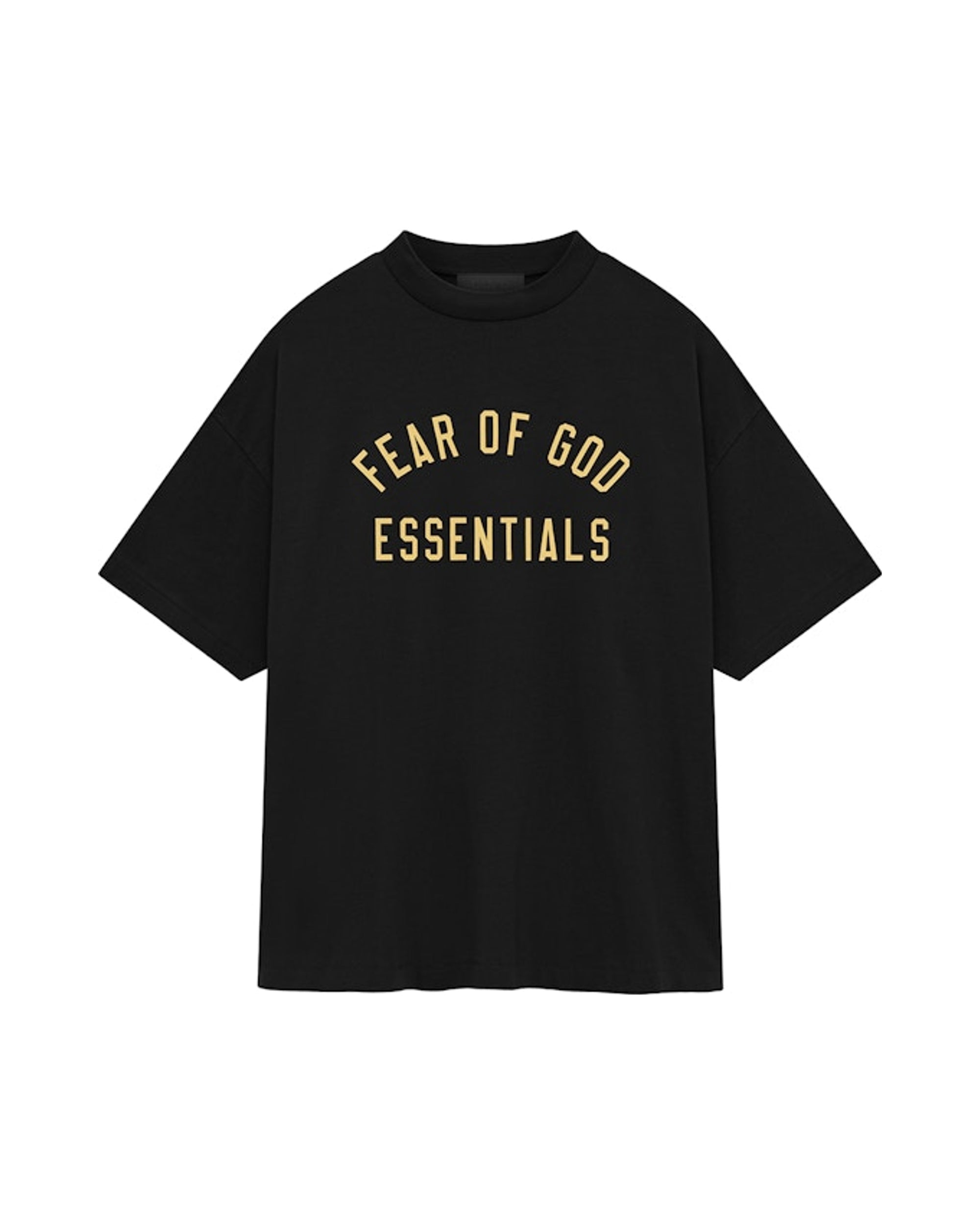Fear of God Essentials Jersey Crewneck Tee Black