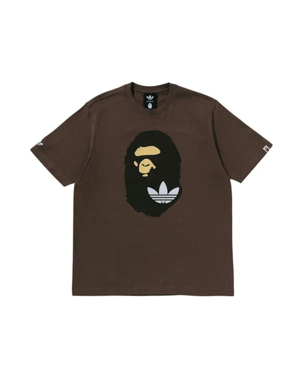 adidas x BAPE Ape Head Tee Brown