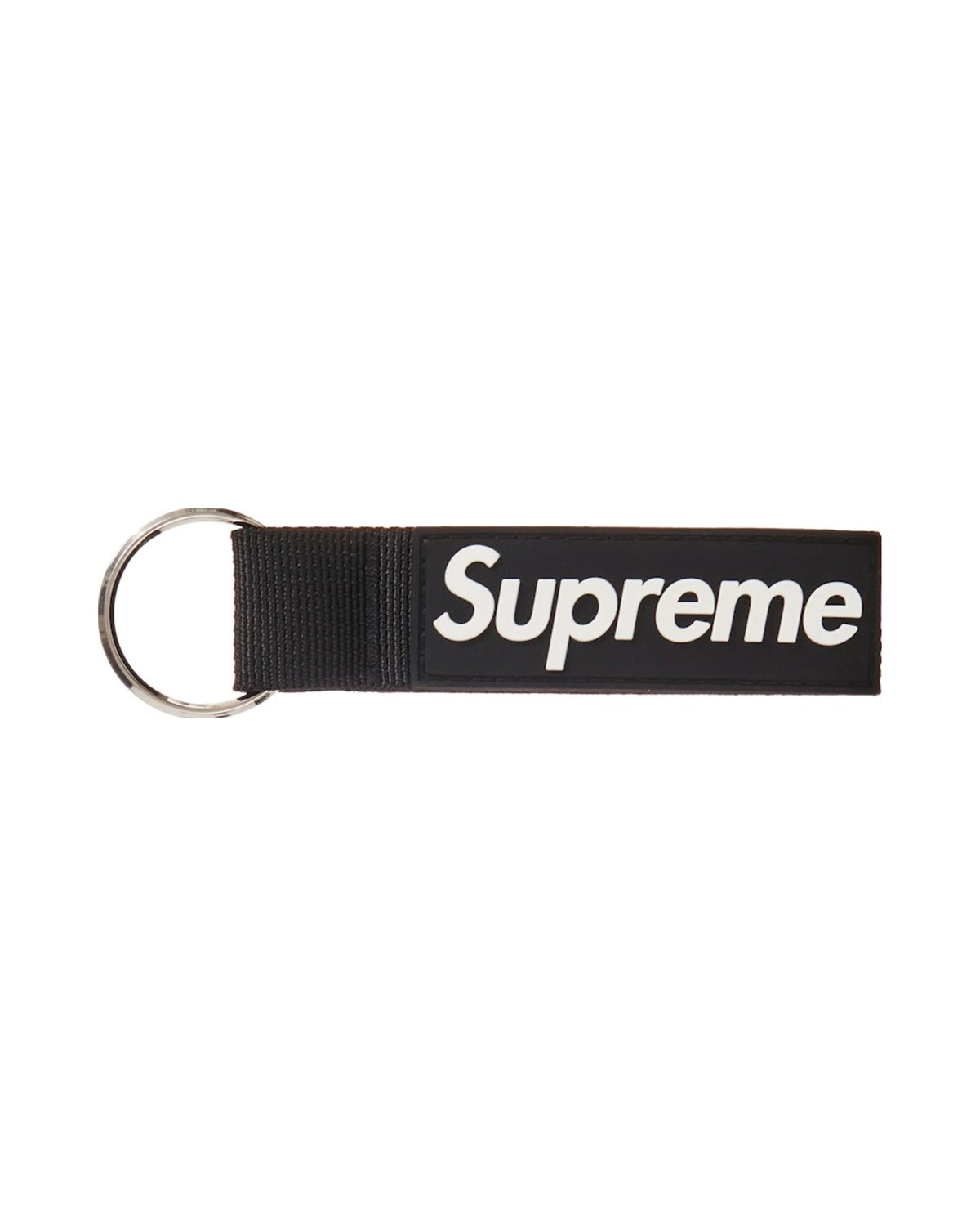 Supreme Webbing Keychain Black