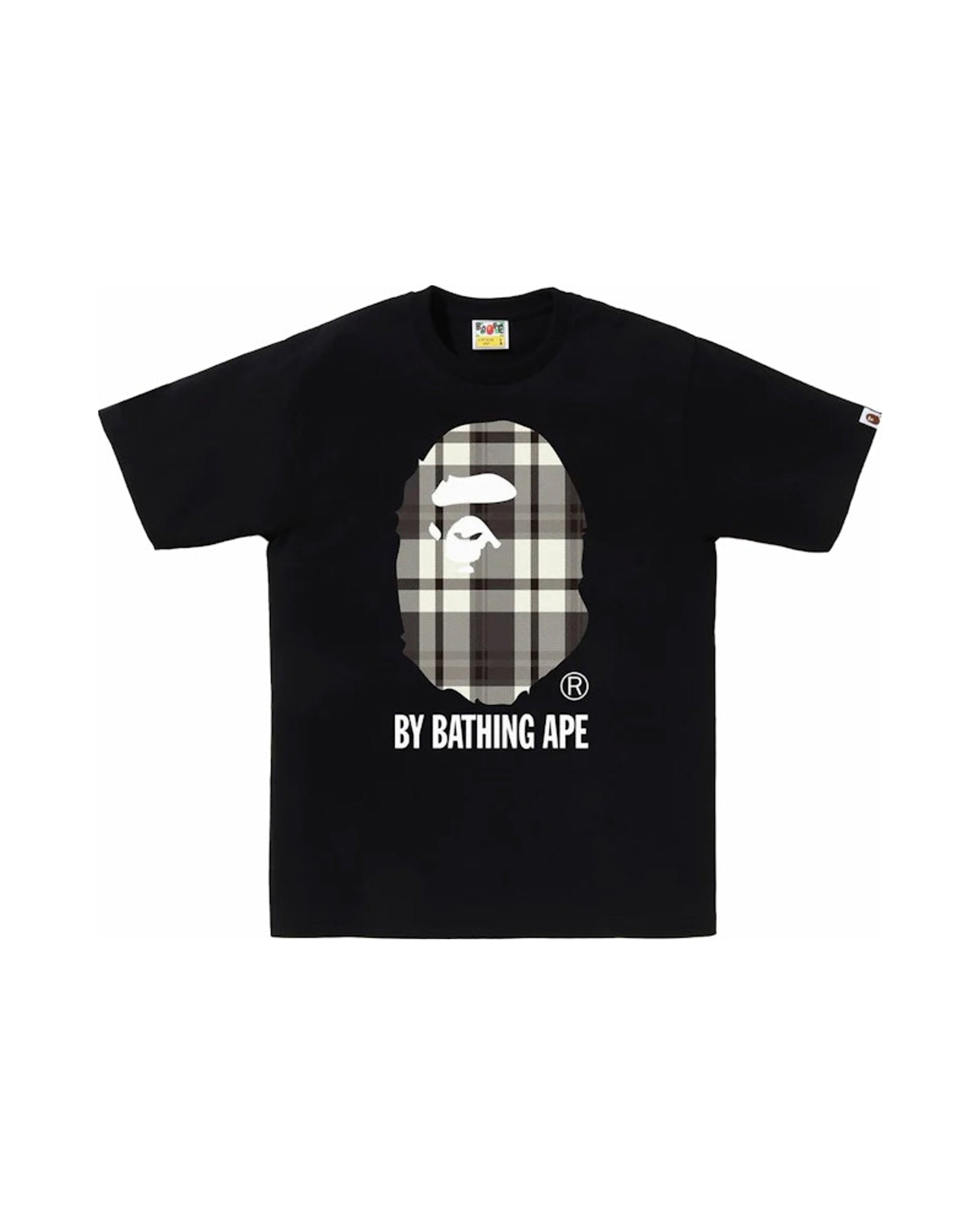 BAPE Check By Bathing Ape Tee Black