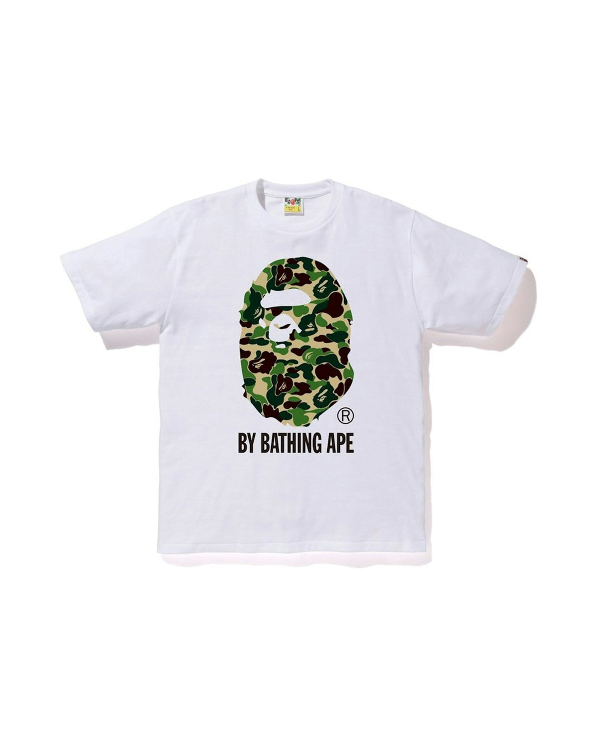 BAPE ABC By Bathing Tee White/Green