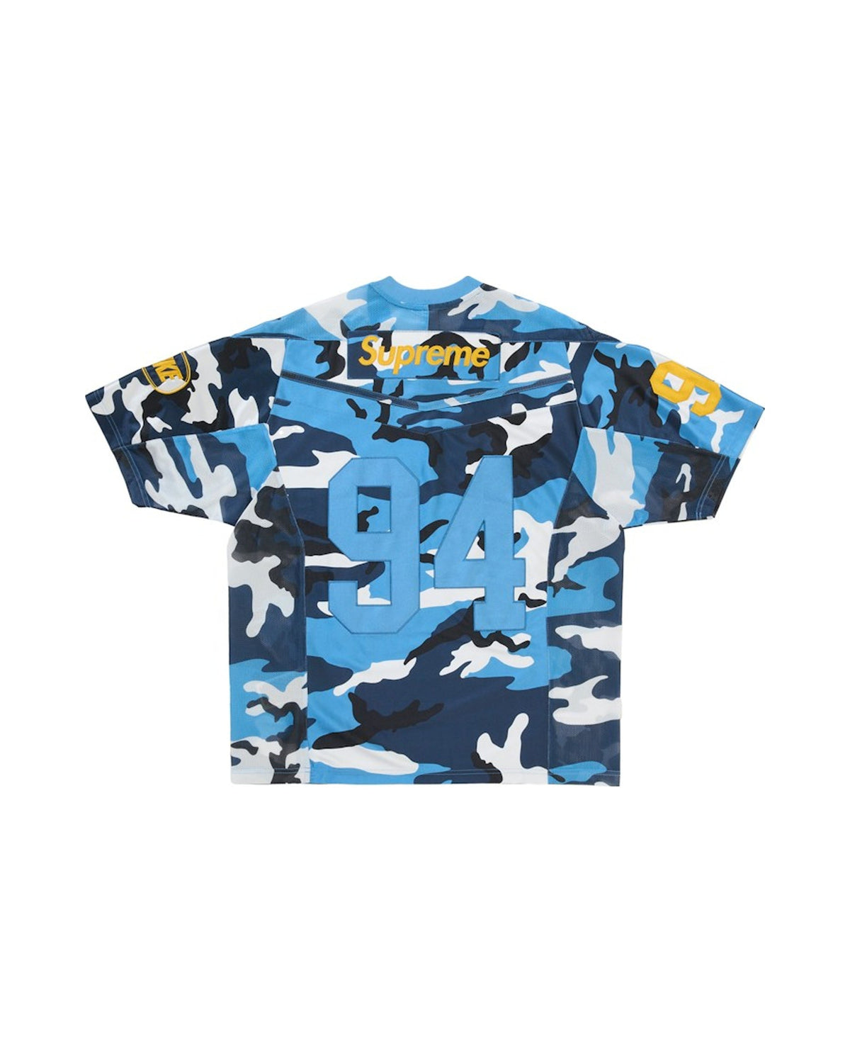 Supreme Nike Football Jersey Blue Camo