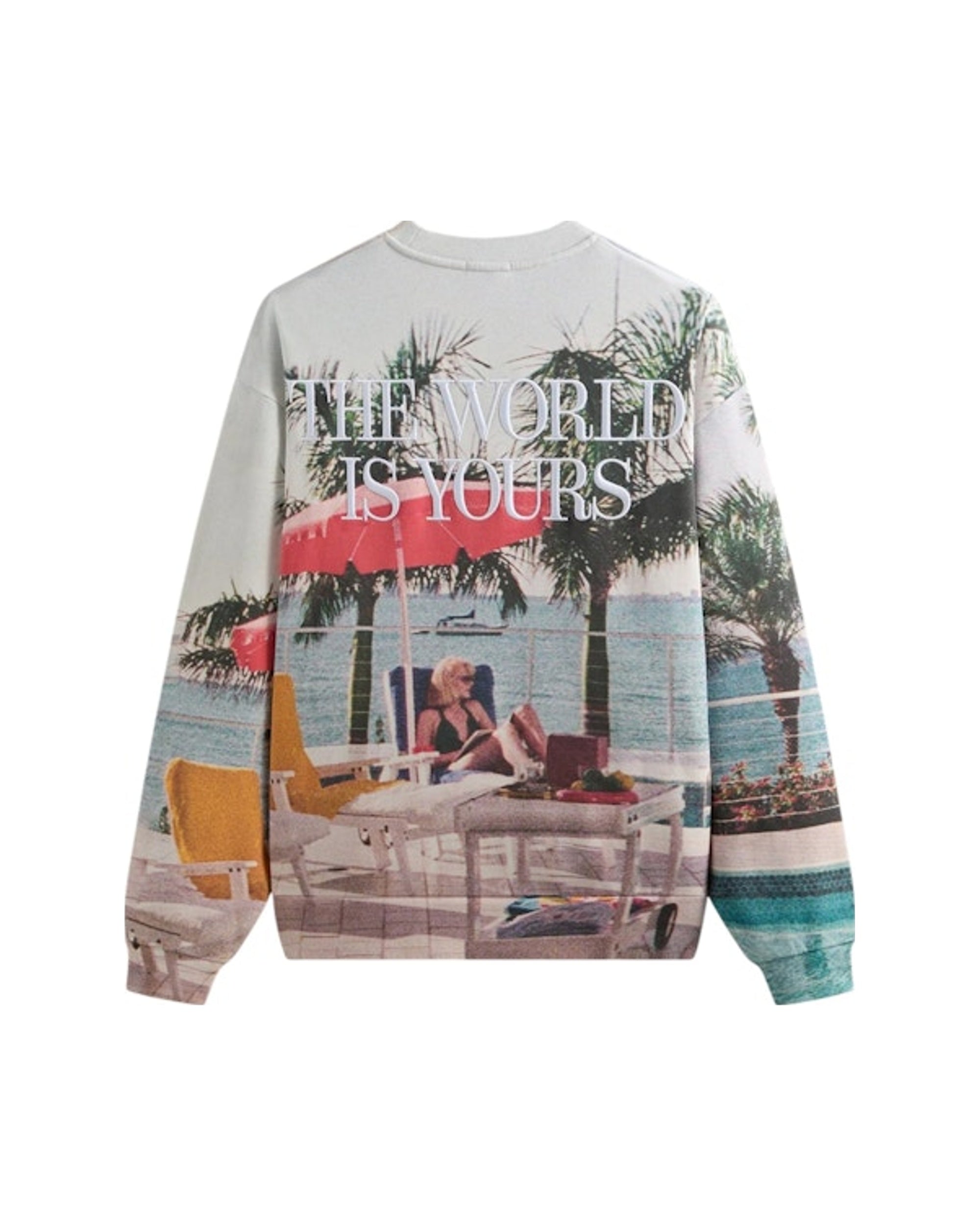 Kith x Scarface Tony Miami Vintage Nelson Crewneck Multicolor