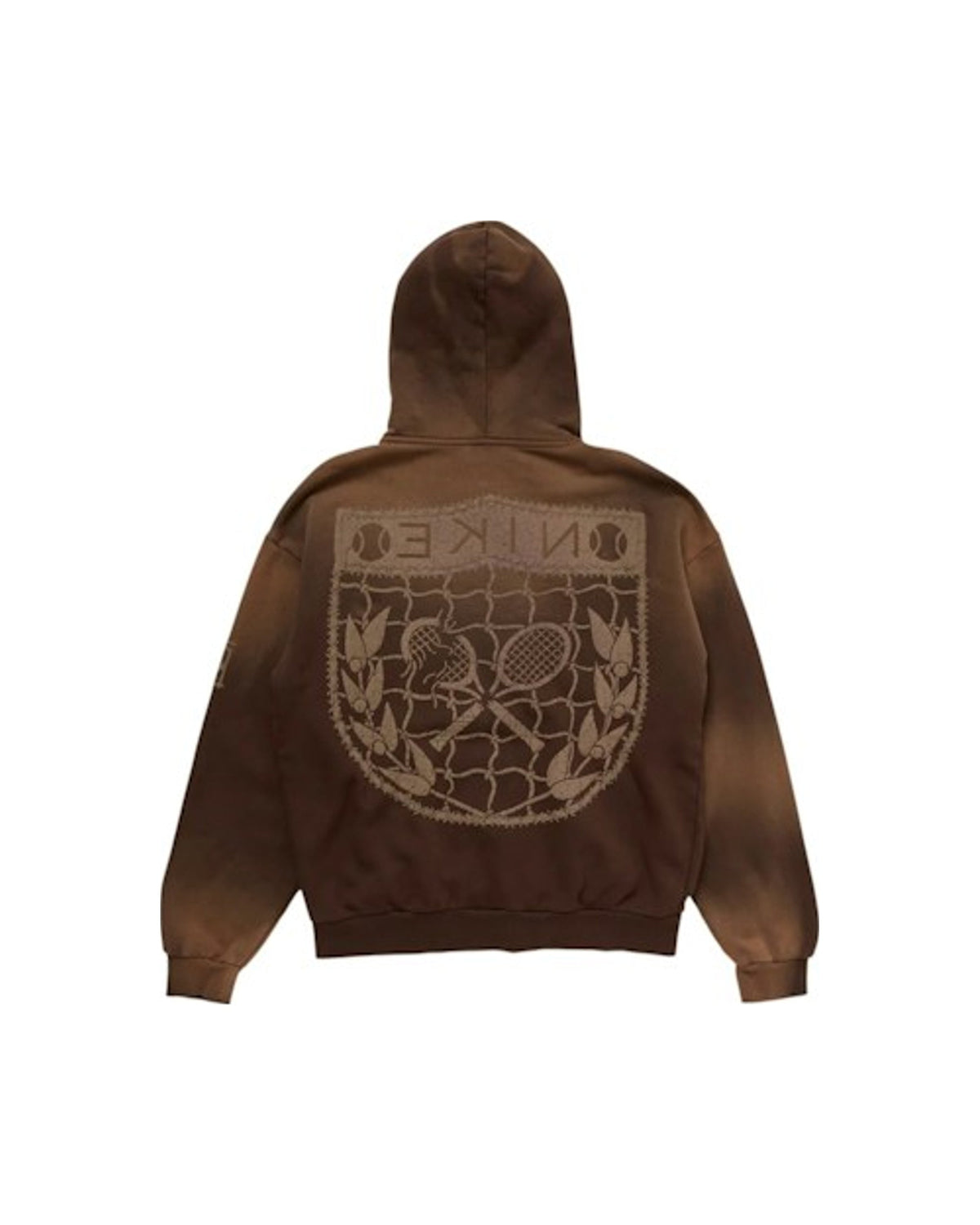 Travis Scott x Nike CJ Cactus Court Varsity Zip Hoodie Brown