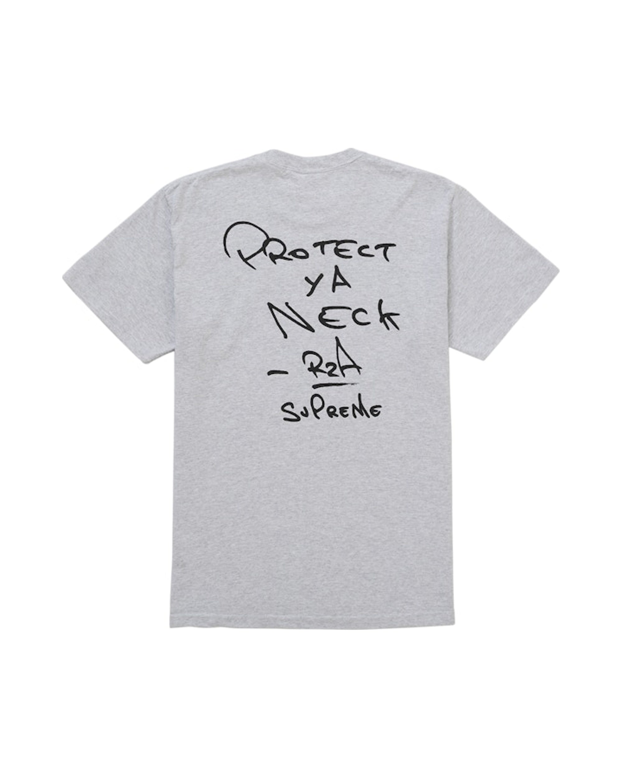 Supreme Wu-Tang Clan RZA Tee Ash Grey